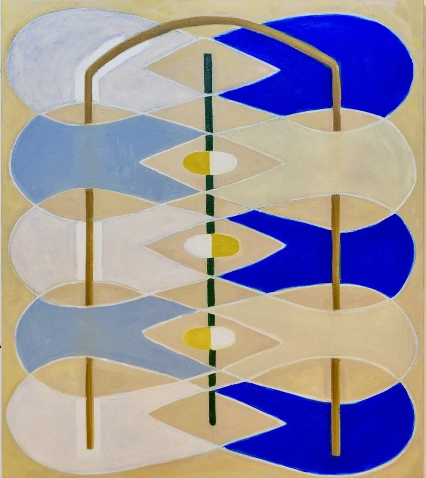 Gate, 2023, oil on canvas, 40 x 35 in.
