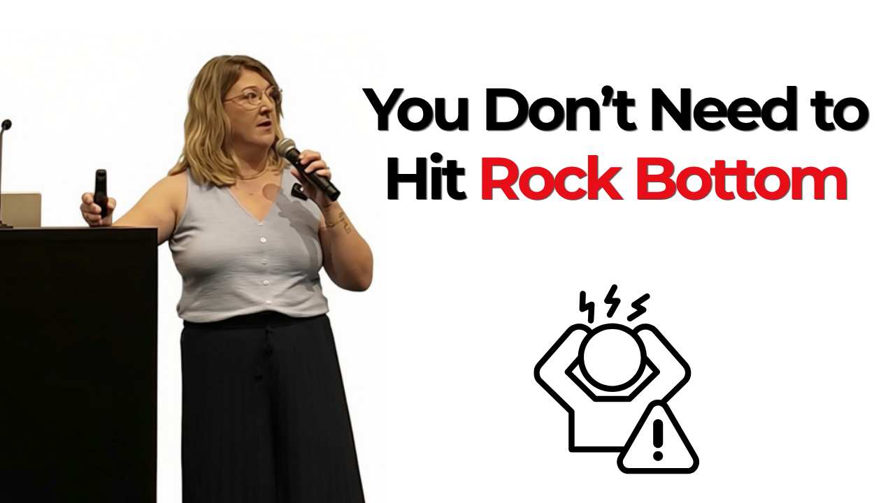 You Don't Need to Hit Rock Bottom to Redefine Success