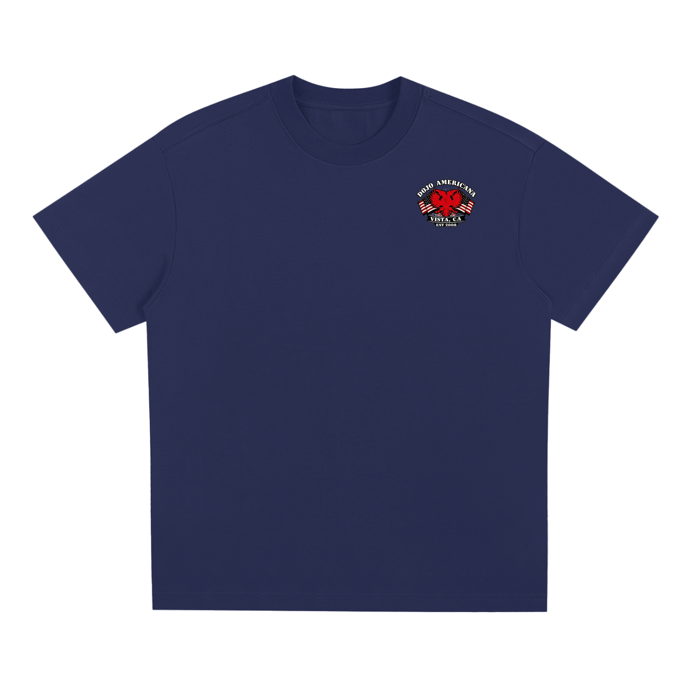 Dojo Americana Everyday Tee Shirt Blue and Gray
