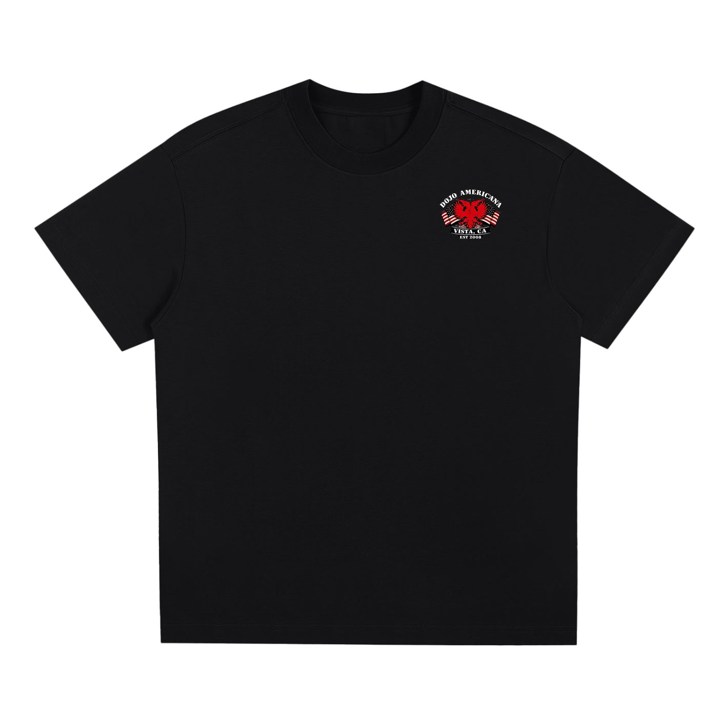 Dojo Americana Everyday Tee Shirt Blue and Gray