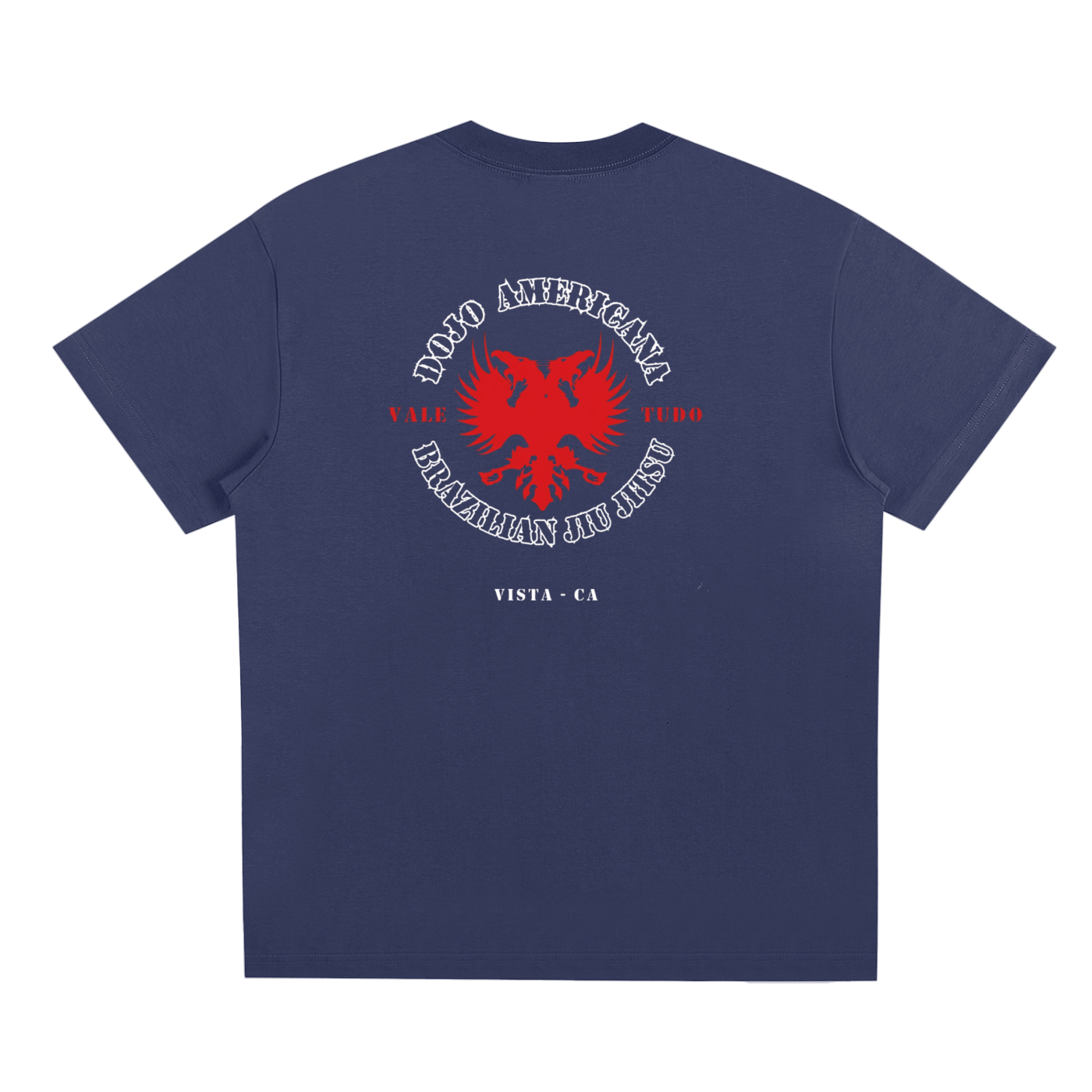 Dojo Americana Everyday Tee Shirt Blue and Gray