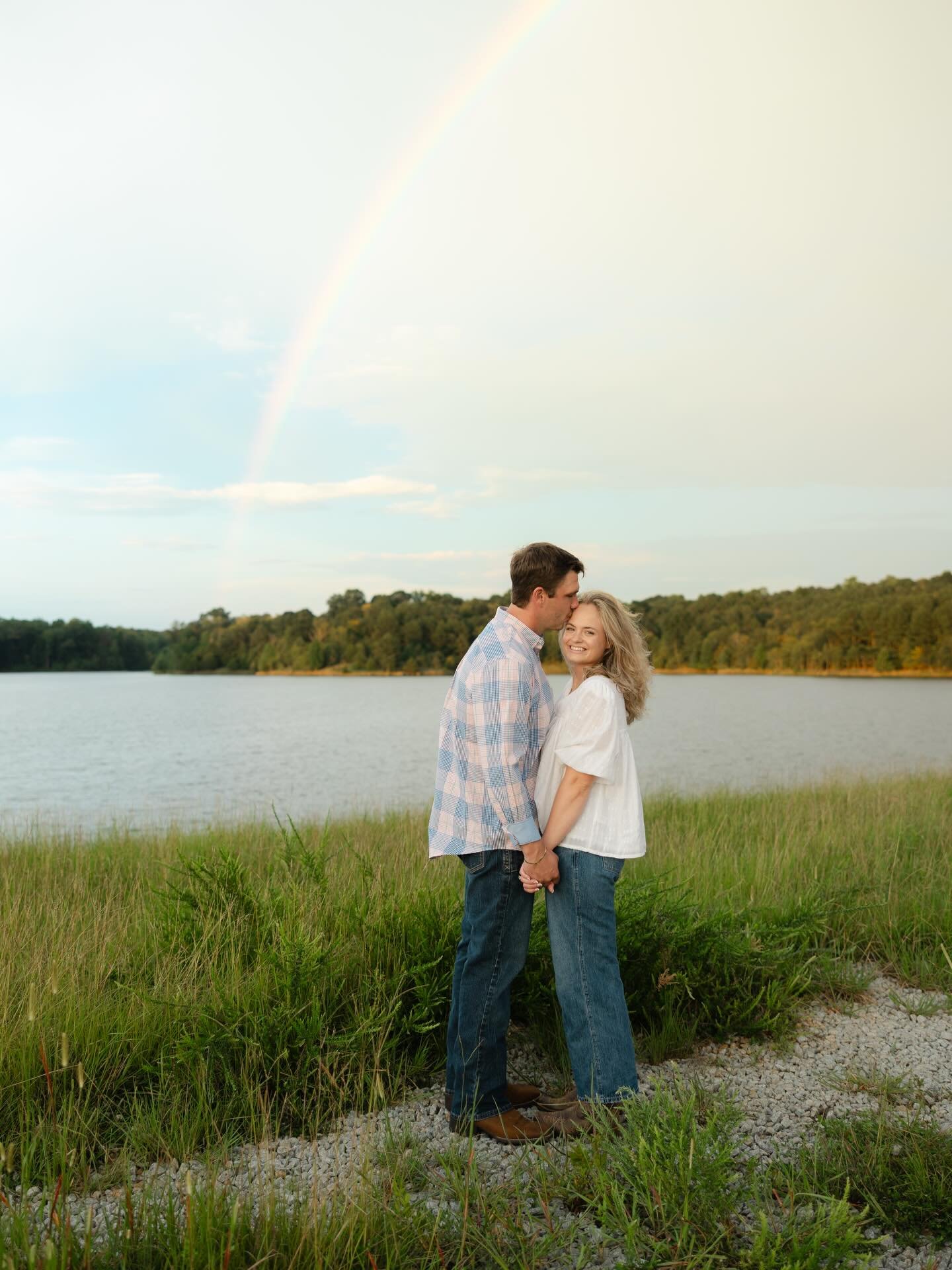 One of my favorite sessions of all time was being able to capture my sweet friend Lucy&rsquo;s engagement photos! What started out as a chaotic session rushing because we were afraid it was going to start raining turned into one of my favorite sessio