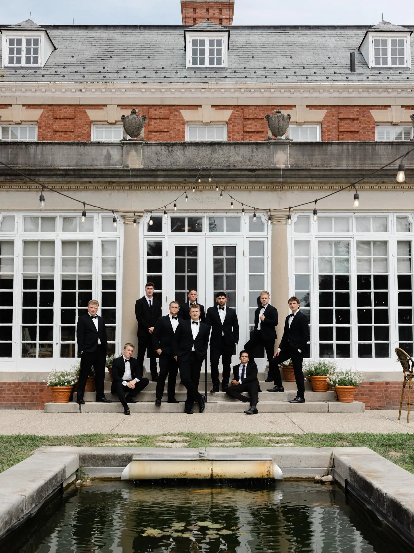 A moment for the FUTURE HUSBAND and his guys