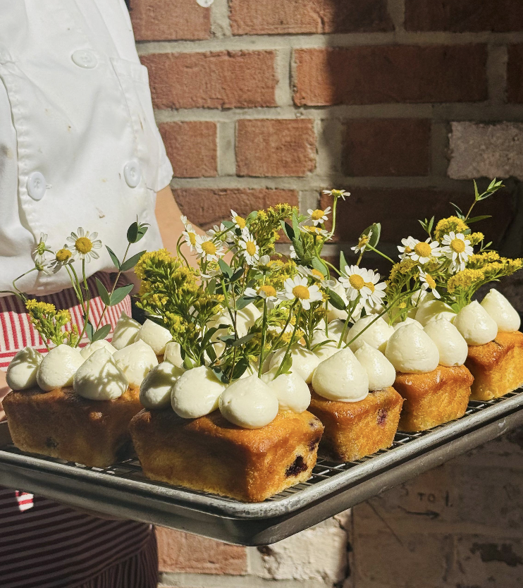 Blueberry Lemon Mini Cakes