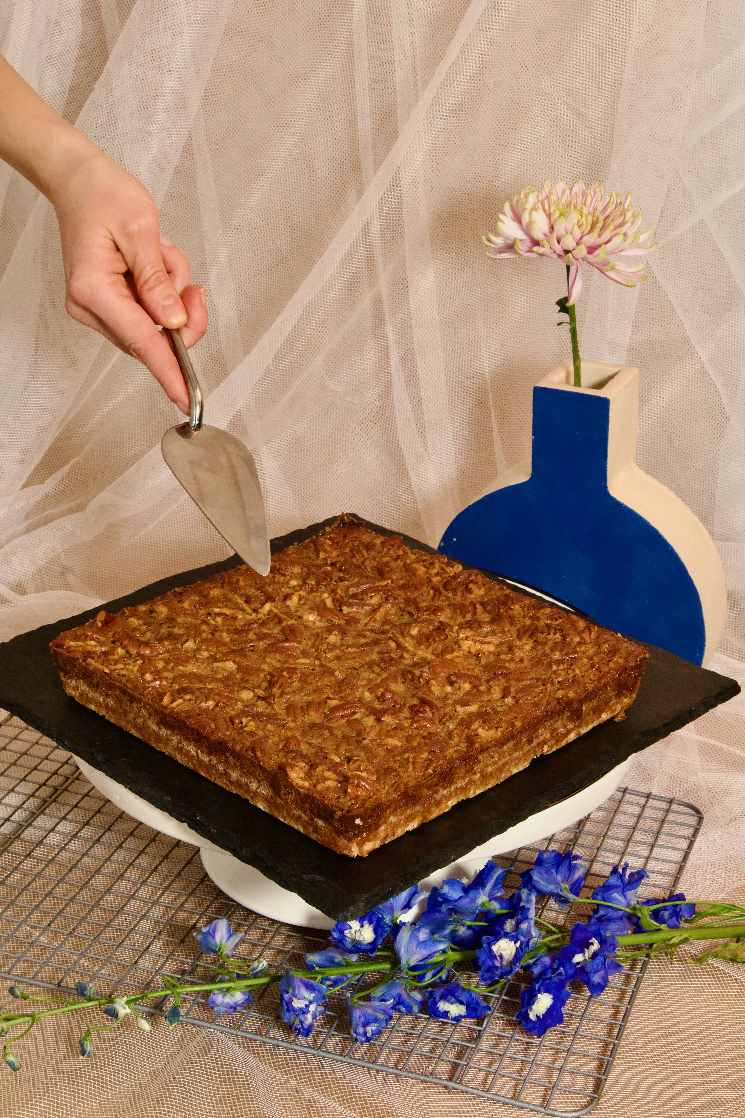Brown Butter Pecan Coffee Cake