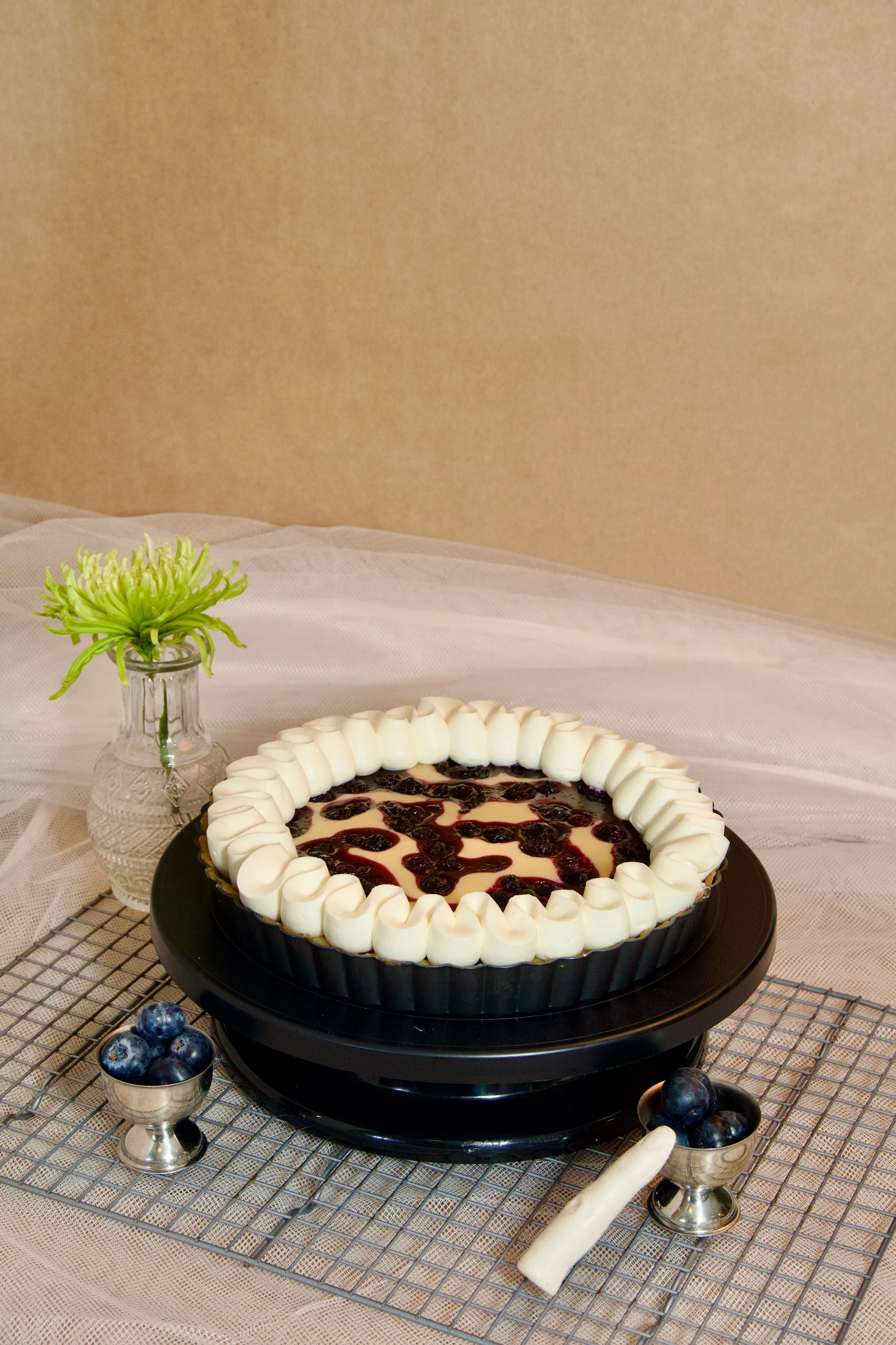 Raspberry Cream Tart