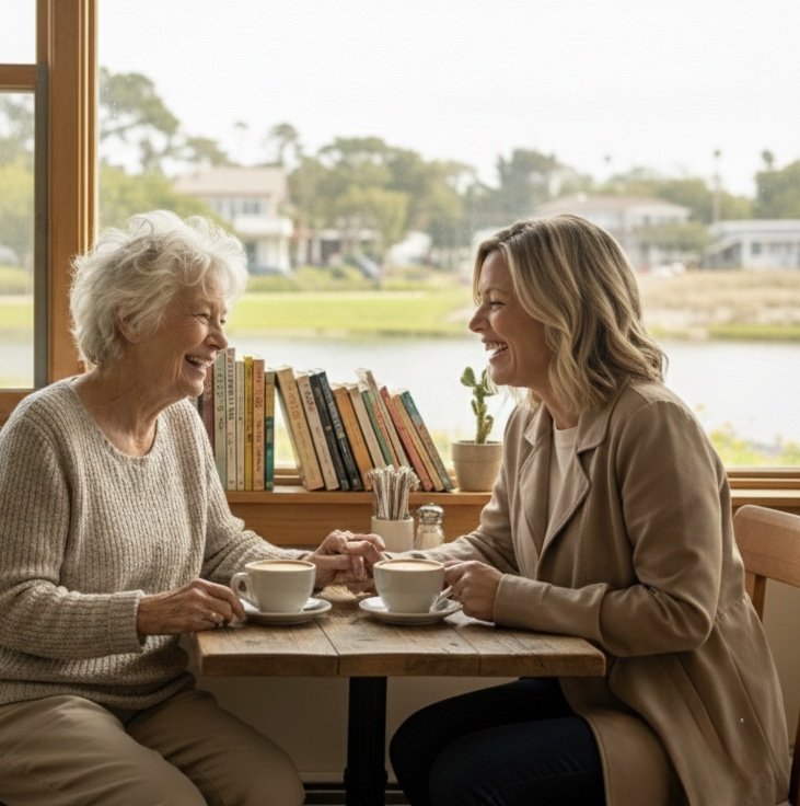 Accompanied community outing for elderly Sunshine Coast