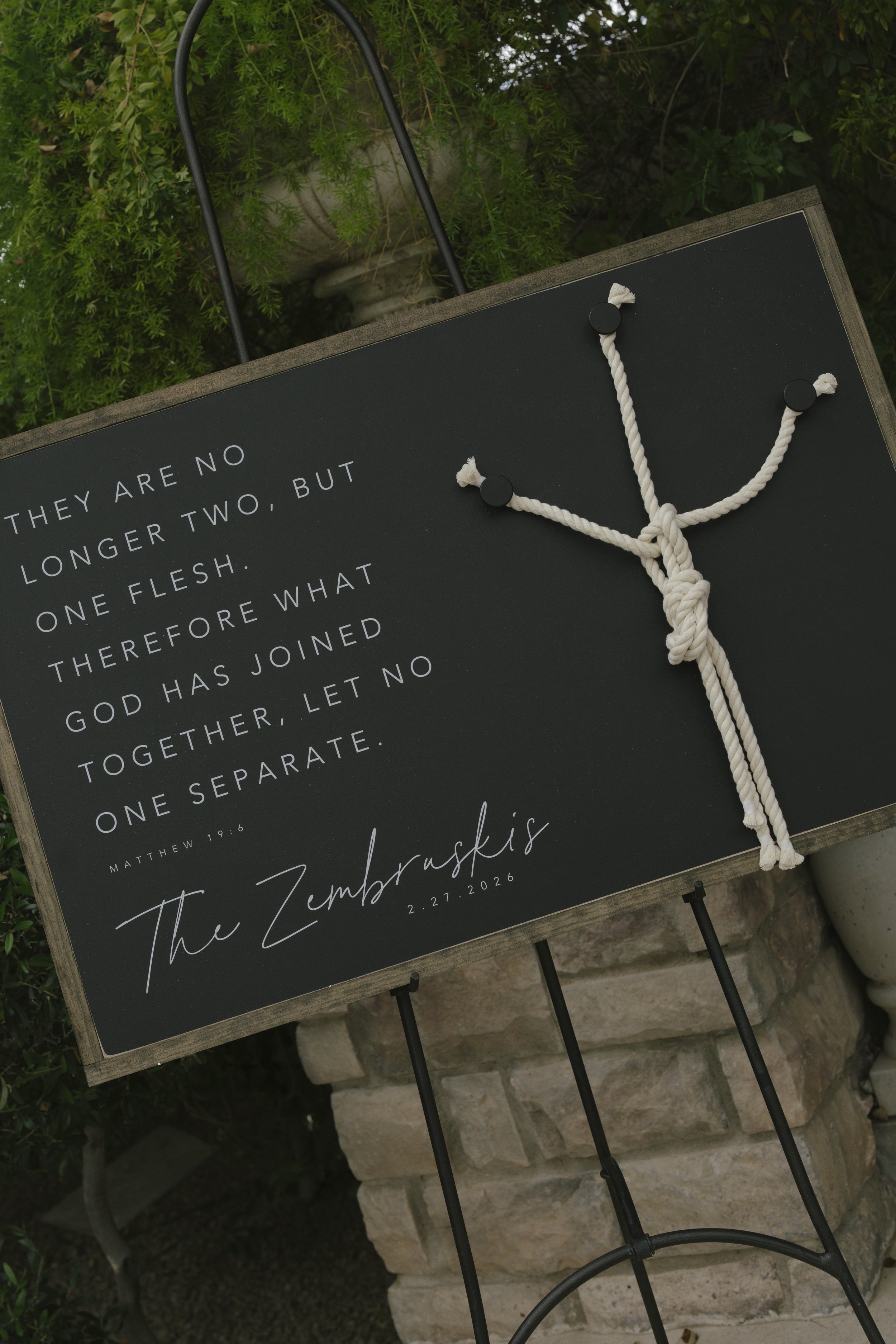 Ceremony details at Ashley Castle in Chandler, Arizona, were thoughtfully captured through hybrid film and digital photography, highlighting elegant signage, romantic seating displays, and the bridesmaid processional as guests gathered for this timel