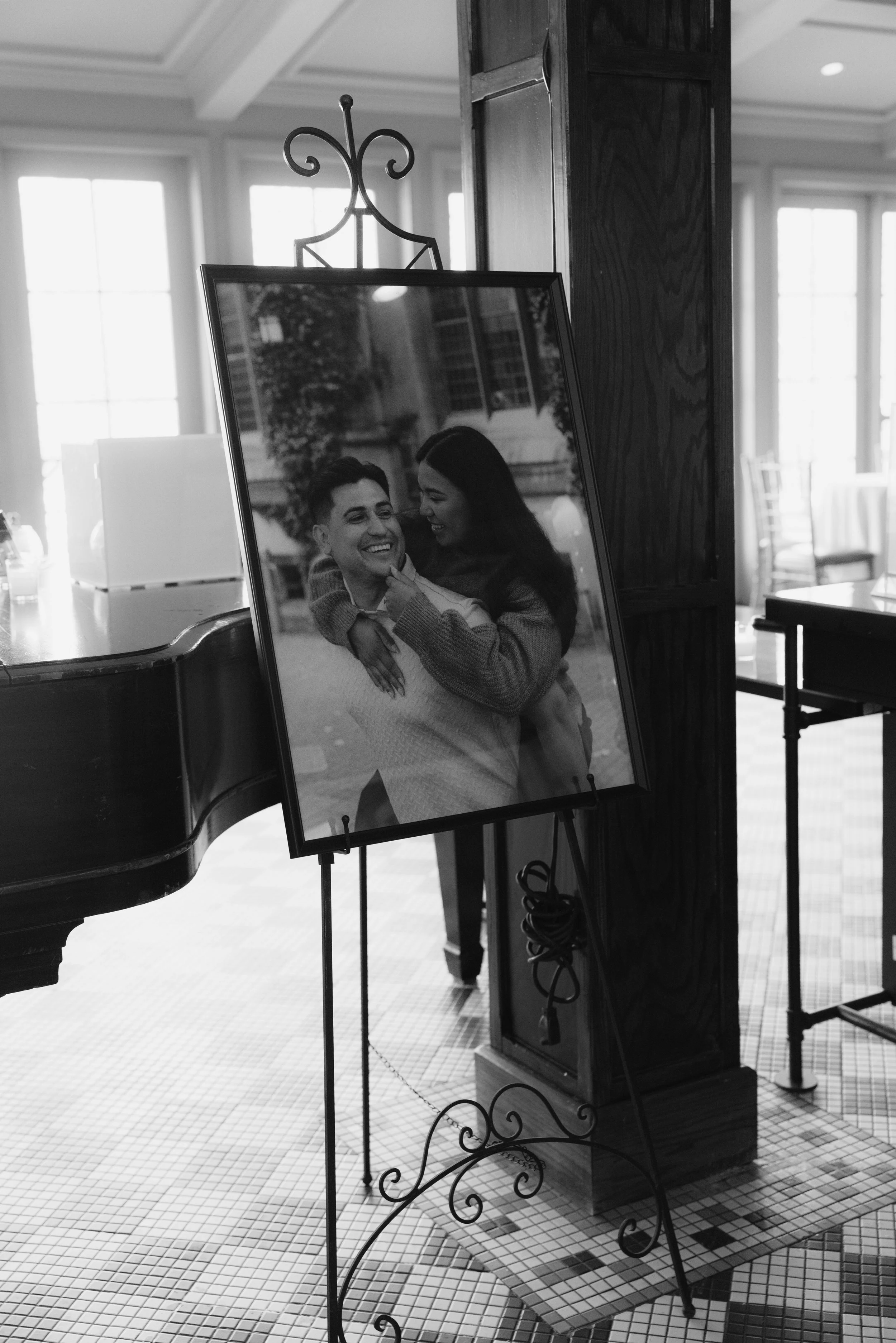 Thoughtfully curated wedding details at Hotel DuVillage, from the elegant reception décor and floral design to the custom stationery, wedding cake, and meaningful personal touches. Captured on both digital and 35mm film, every detail tells a part of 