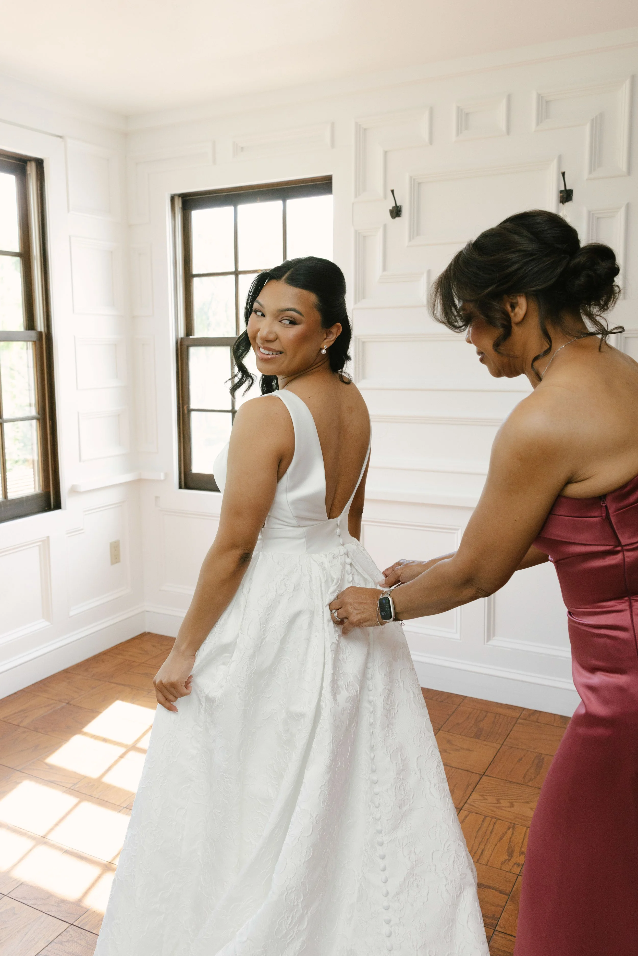 Hotel DuVillage wedding in Pennsylvania featuring bridal details, getting ready moments, candid portraits, and 35mm film photography by Raw By Laura.