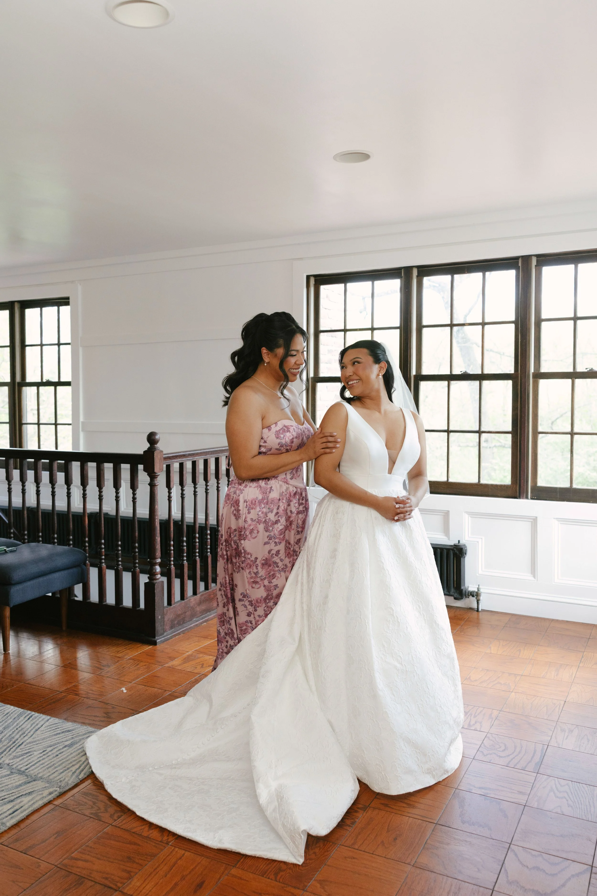 Hotel DuVillage wedding in Pennsylvania featuring bridal details, getting ready moments, candid portraits, and 35mm film photography by Raw By Laura.