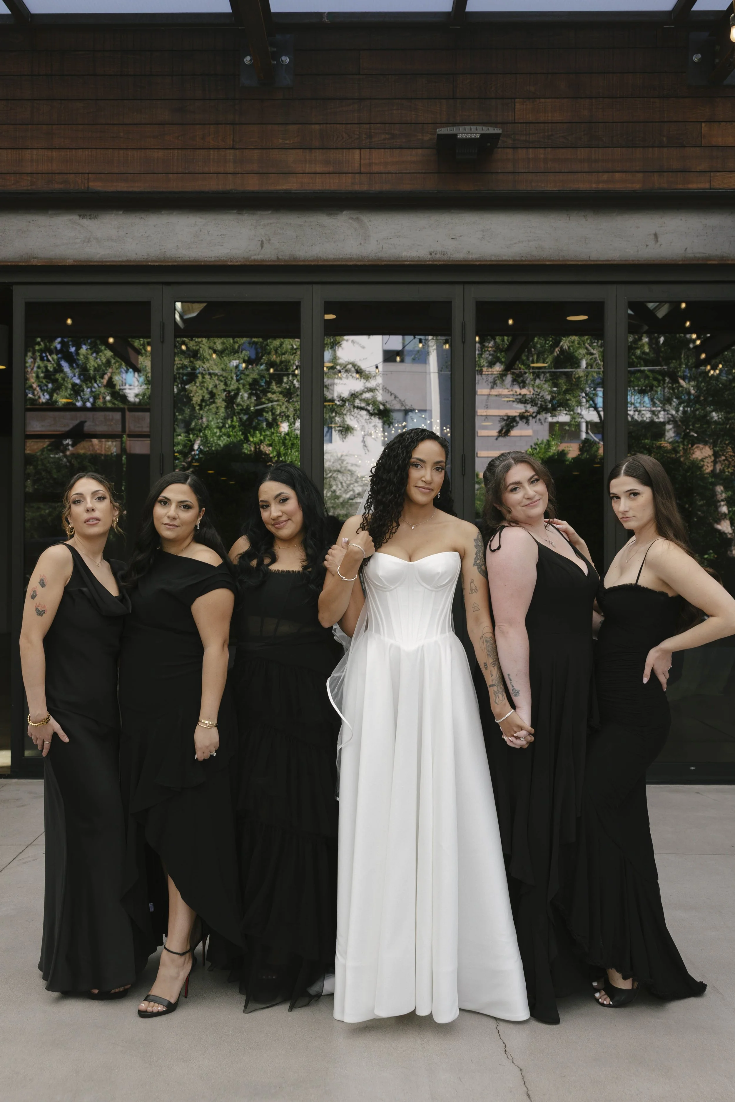 Romantic, modern wedding at The Clayton House in Scottsdale, Arizona captured by Arizona wedding photographer Raw By Laura, highlighting genuine connection, refined details, and natural moments throughout the celebration.