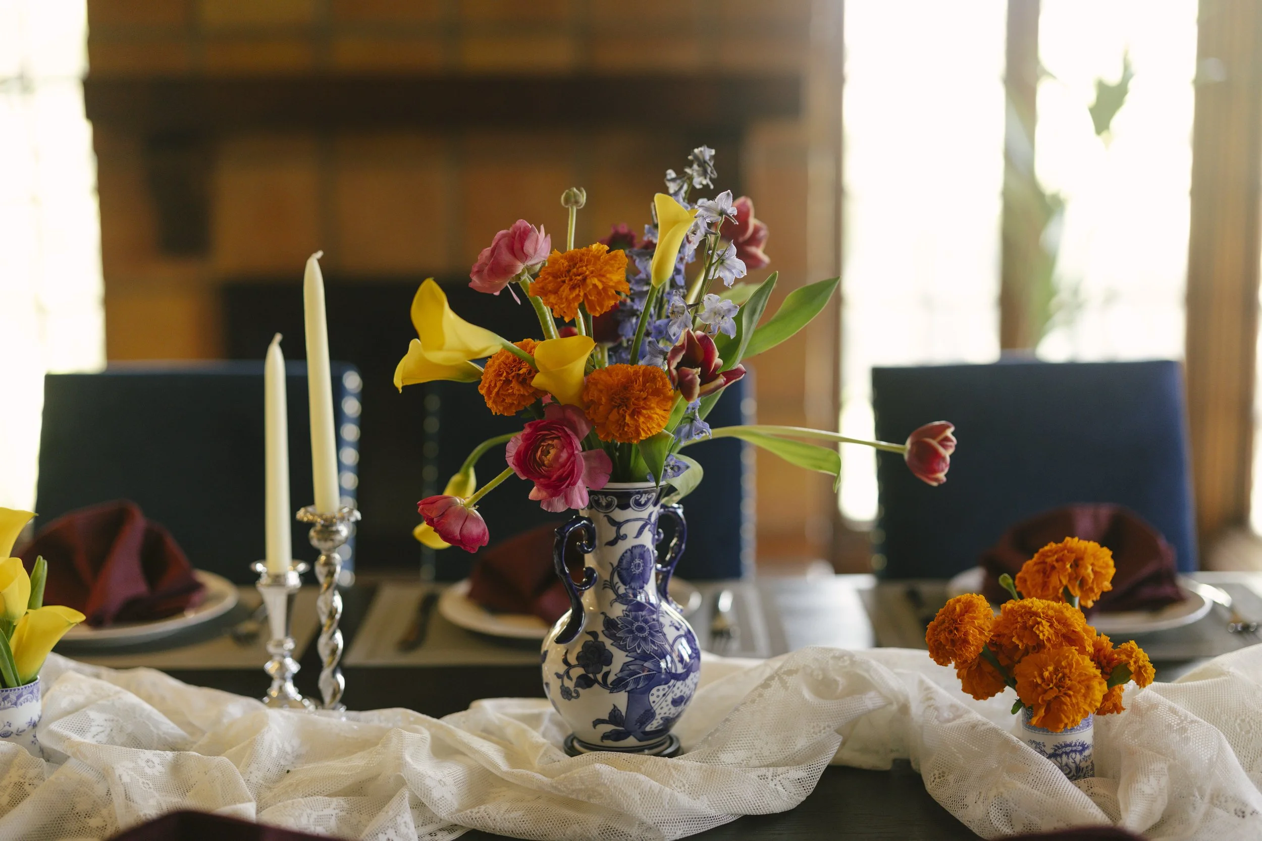 Chelsea and Travis' intimate Sedona elopement began with the groom getting ready alongside his family at a private Arizona home. From tailored wedding attire and meaningful family portraits to heartfelt moments helping him prepare, every detail refle