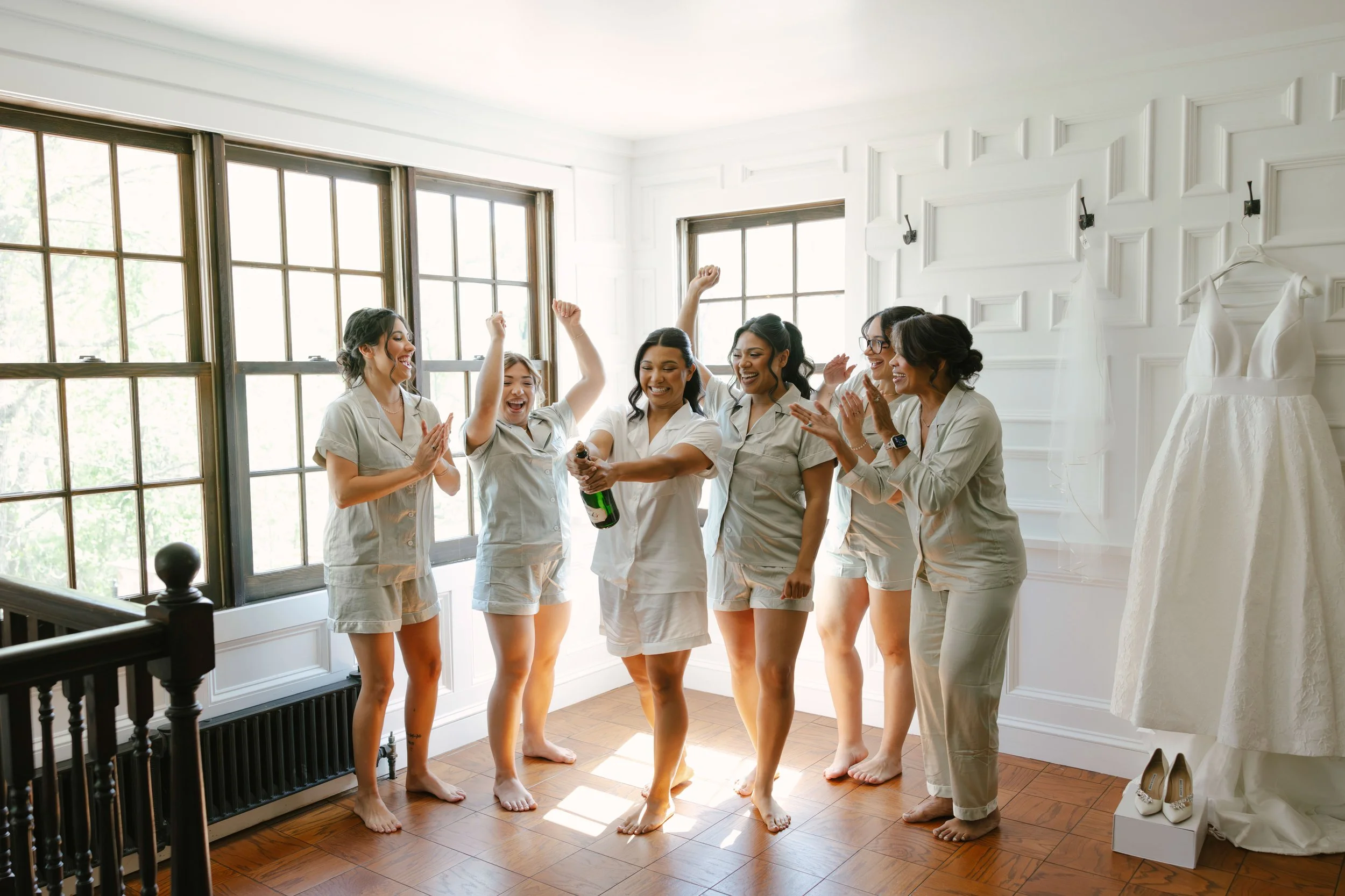 Hotel DuVillage wedding in Pennsylvania featuring bridal details, getting ready moments, candid portraits, and 35mm film photography by Raw By Laura.