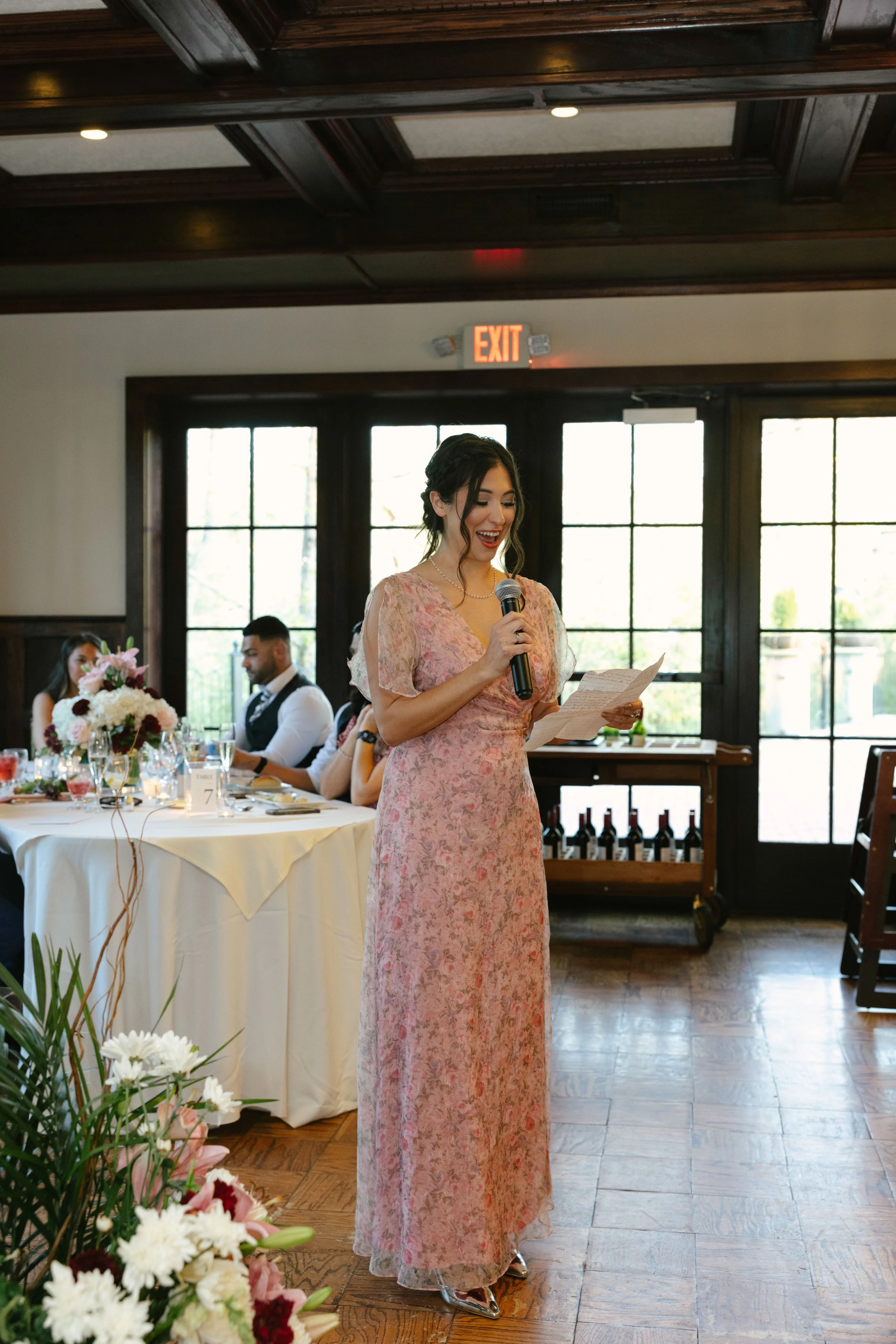 The reception at Hotel DuVillage kicked off with an unforgettable grand entrance as the bride, groom, and their loved ones filled the room with energy and excitement. From the first dance to the celebration that followed, every moment was captured on