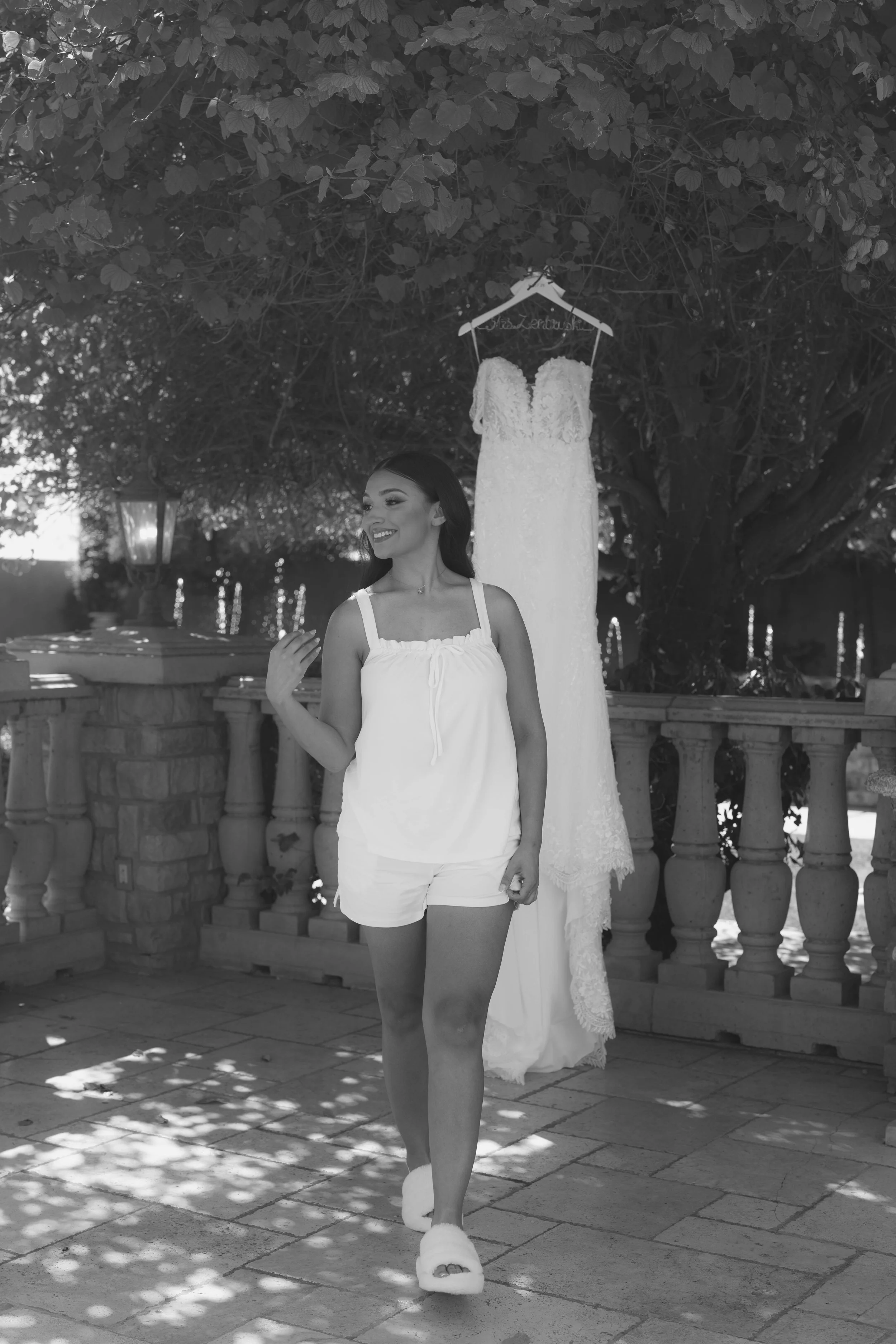 The bride’s getting-ready details at Ashley Castle in Chandler, Arizona, were captured through hybrid film and digital photography, highlighting timeless bridal portraits and elegant gown moments with a romantic, nostalgic feel before the ceremony.