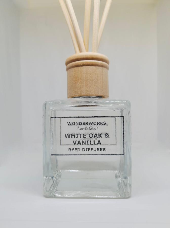 White Oak & Vanilla Reed Diffuser