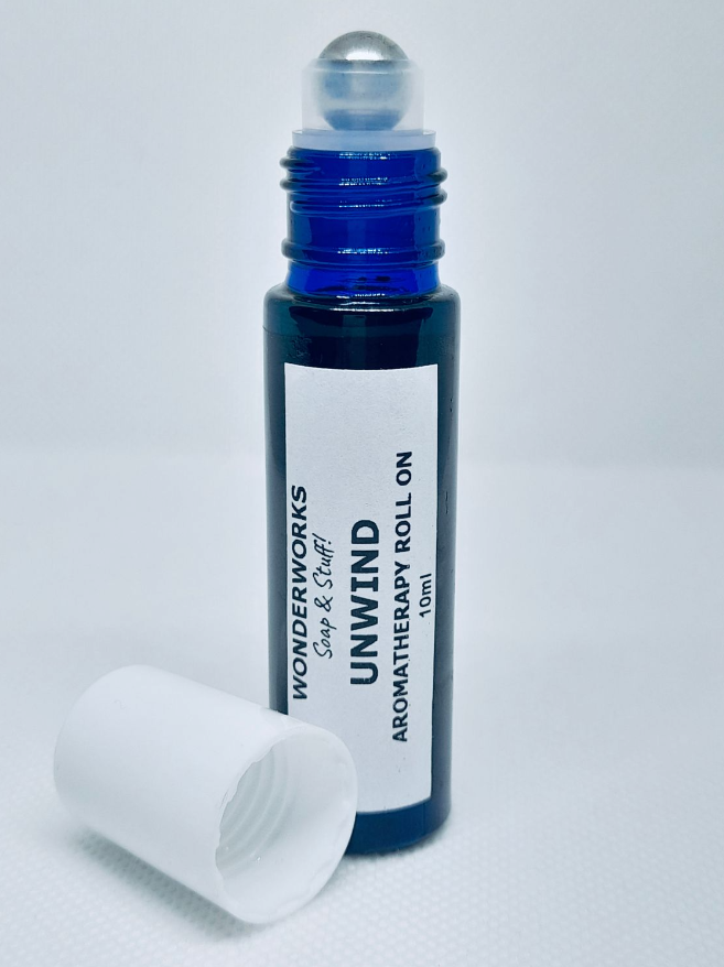 'Unwind' Aromatherapy roll on (relieves stress, headaches/migraines)