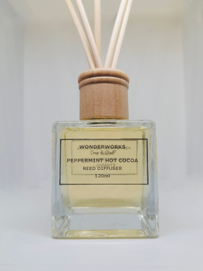 Peppermint Hot Cocoa Reed Diffuser