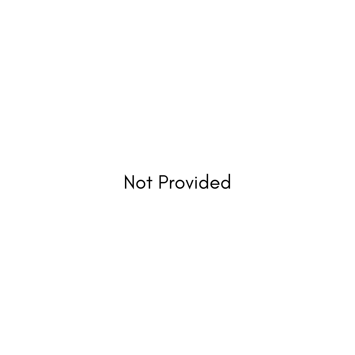 Blank white placeholder image with the text 'Not Provided' in the center.