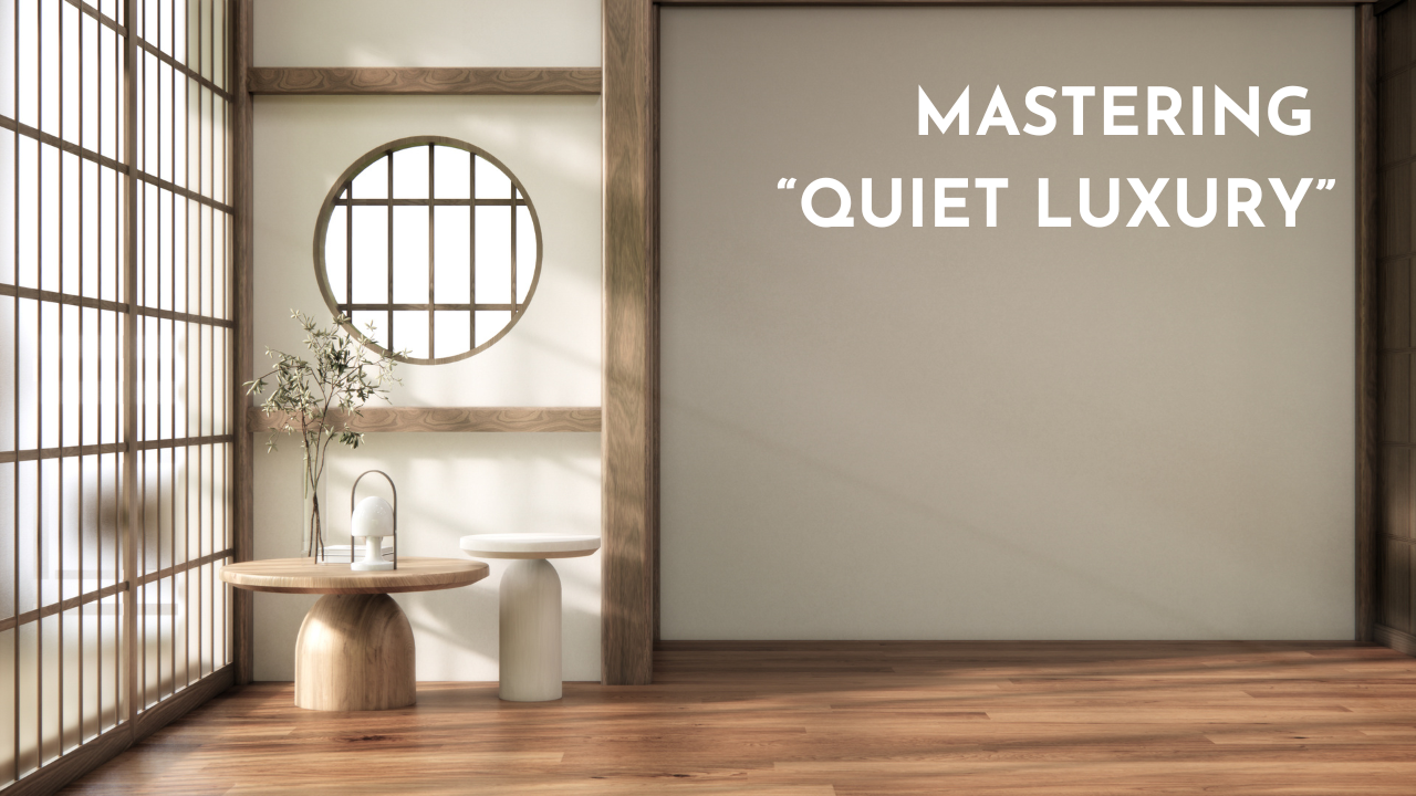 Mastering "Quiet Luxury" Through Color