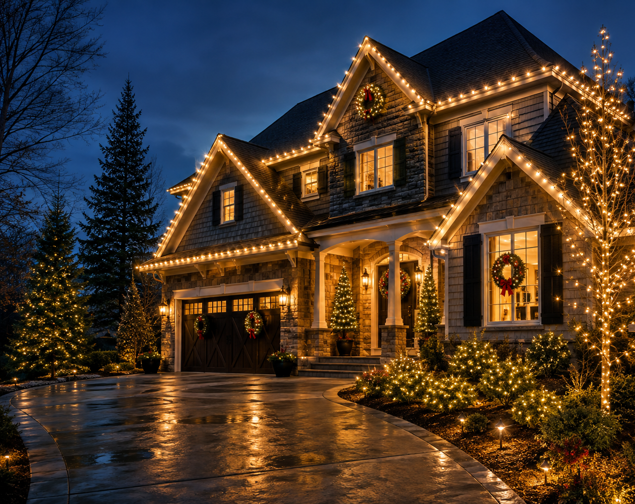 7 Magical Christmas Lighting Ideas for Your North Georgia Home