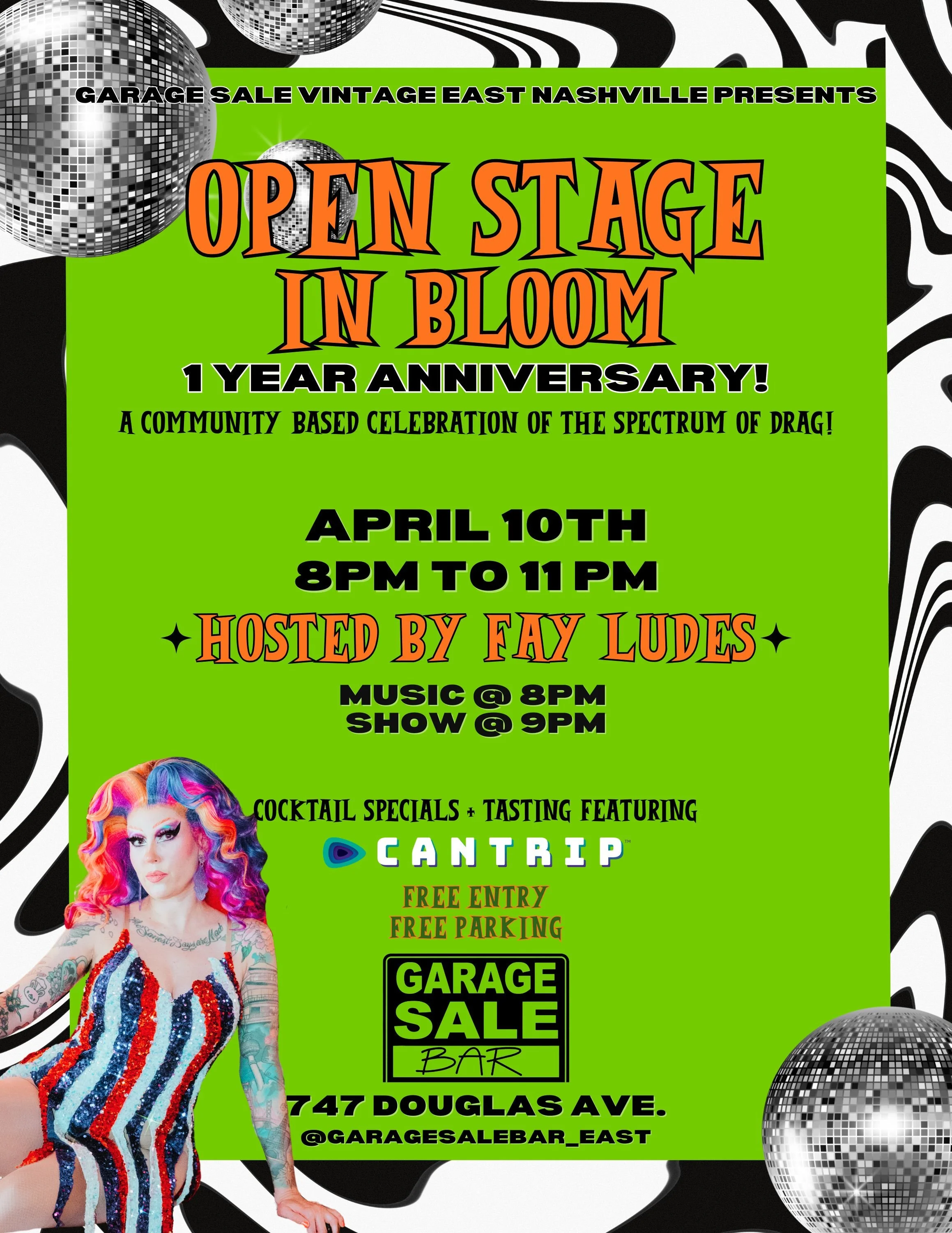Open Stage In Bloom!