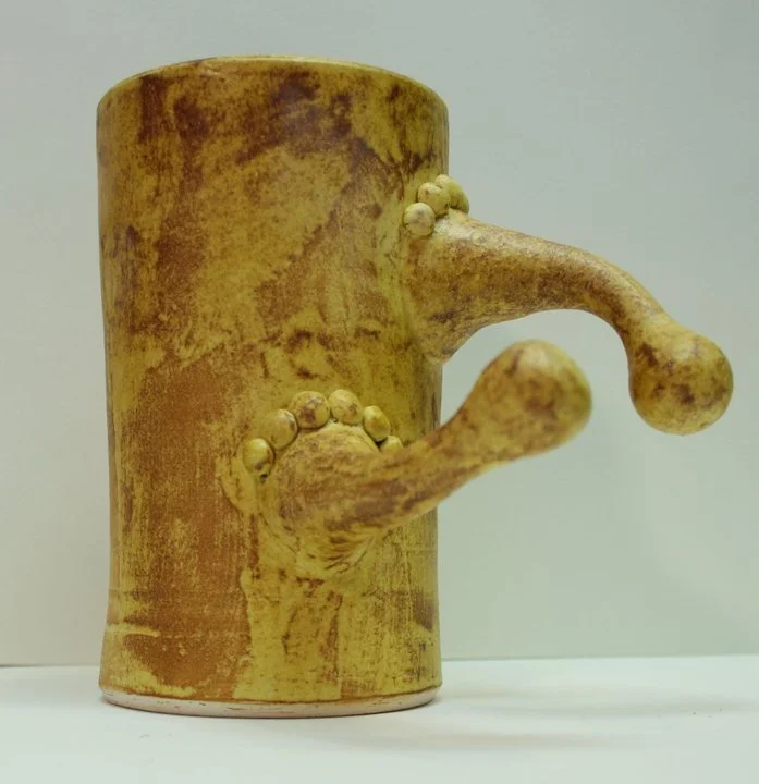 Cup 2. Stained stoneware. 2010.