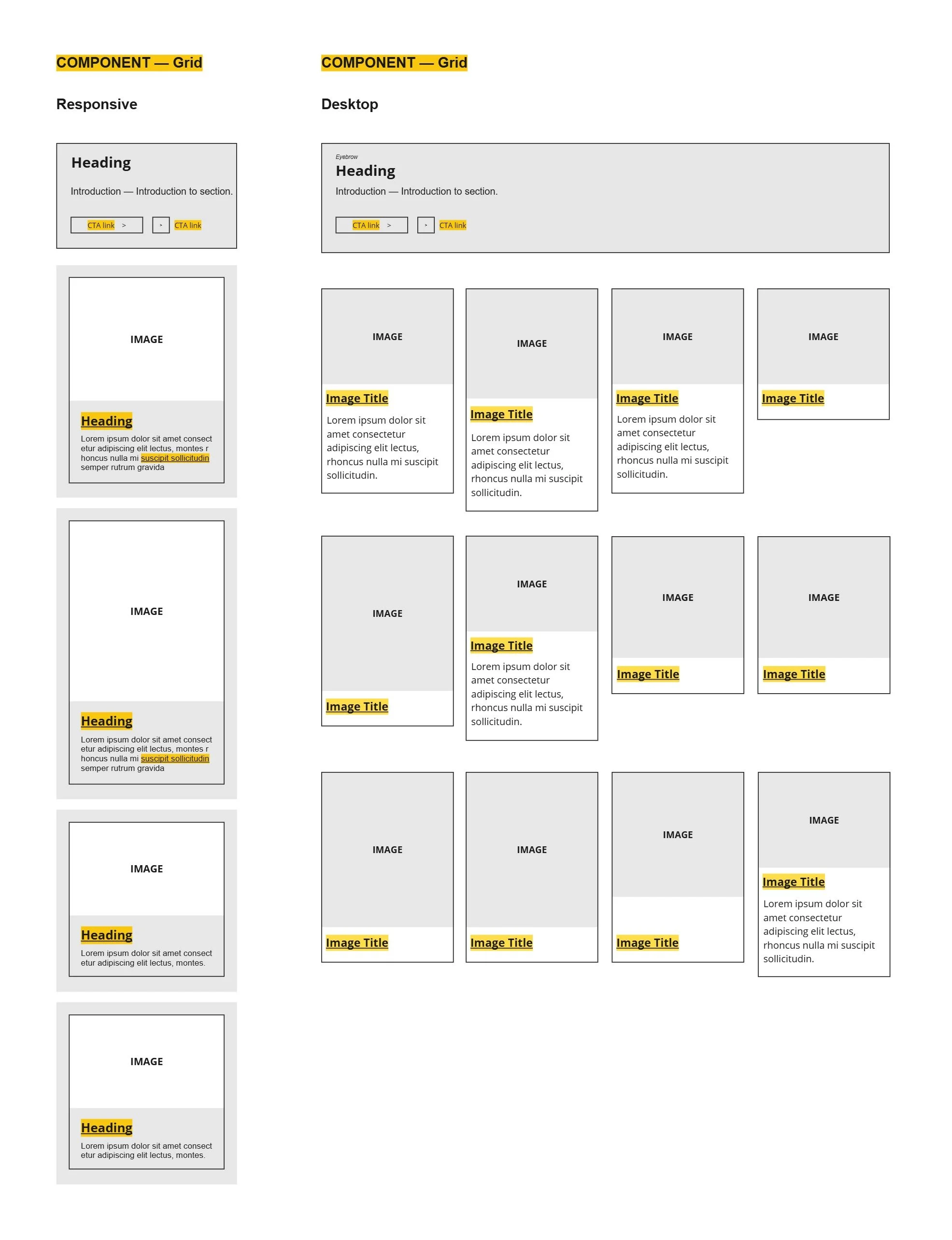 Final approved media gallery wireframe.