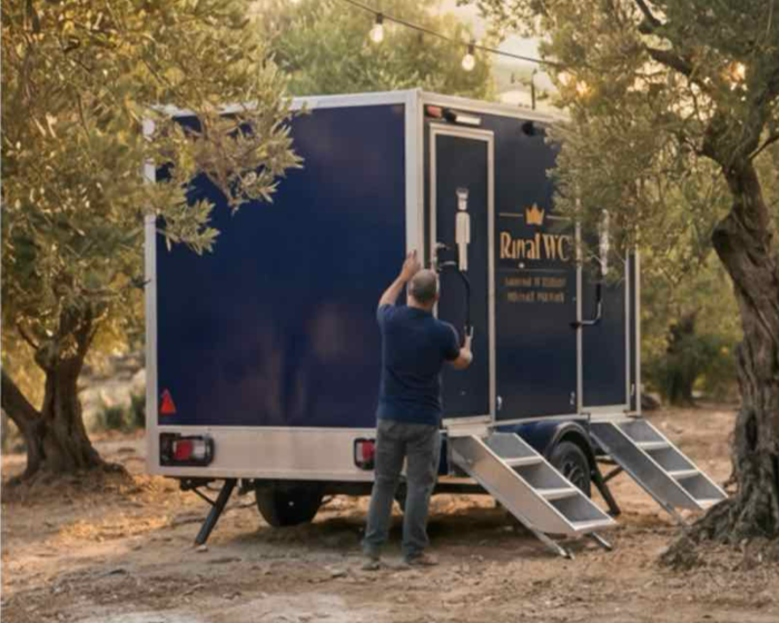 Behind the Scenes: What It Takes to Deliver a Luxury Toilet Trailer to Your Wedding