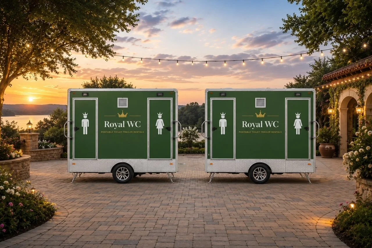 Olive Collection from Royal WC luxury toilet trailer rentals in Chania, Heraklion, Rethymno and Elounda. Toilet trailers have air conditioning, running water, foot flushing toilets, full length mirrors and premium fixtures. 