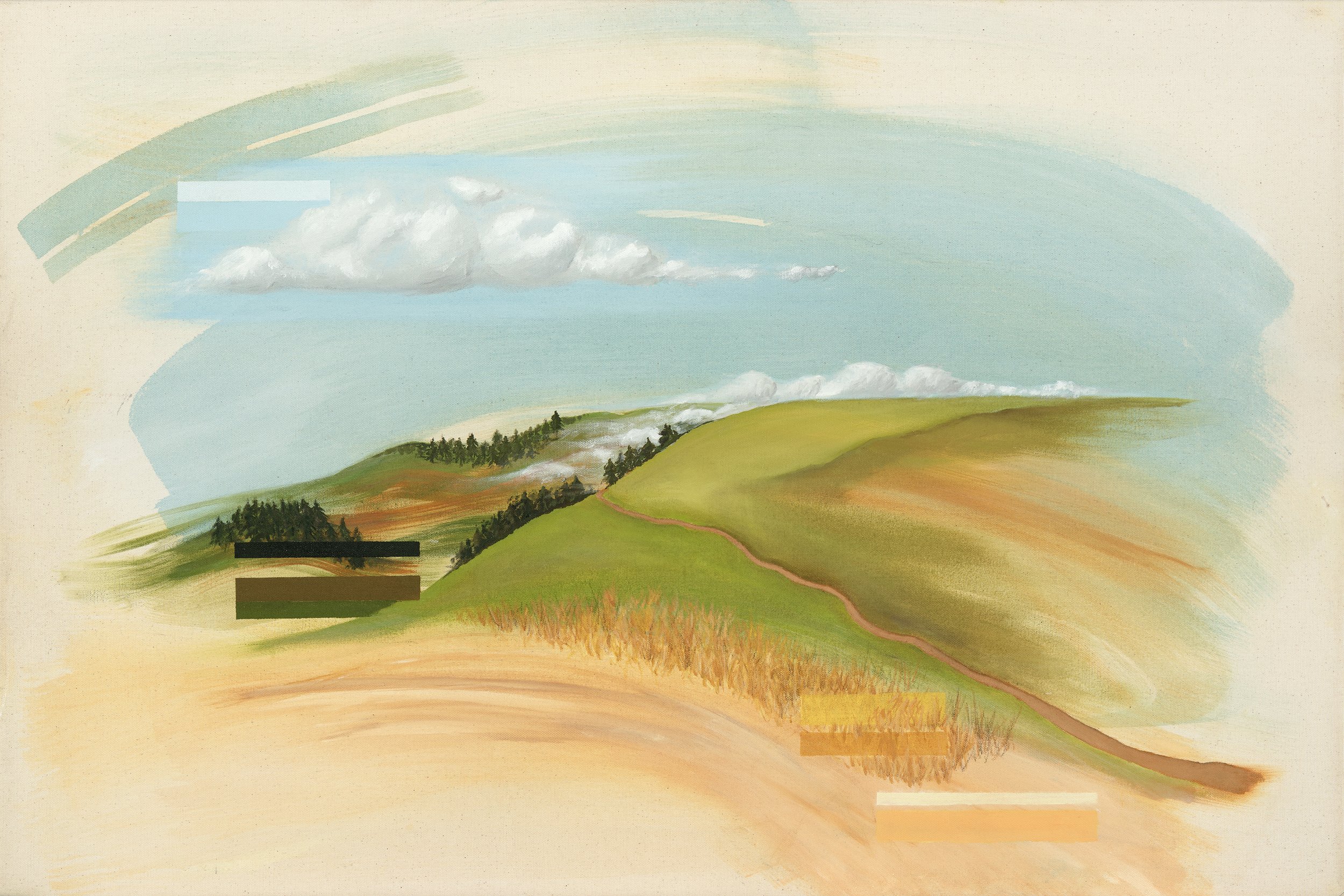 the inside version is always green: Russian Ridge