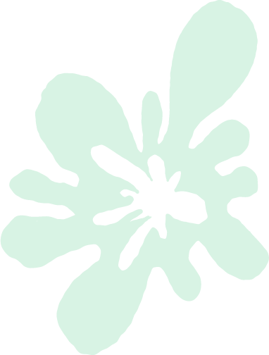 A light-colored flower with multiple petals against a black background.
