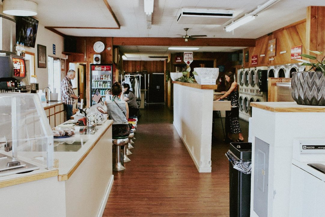 Laundromat / Cafe. Missoula, MT. Circa 2021.