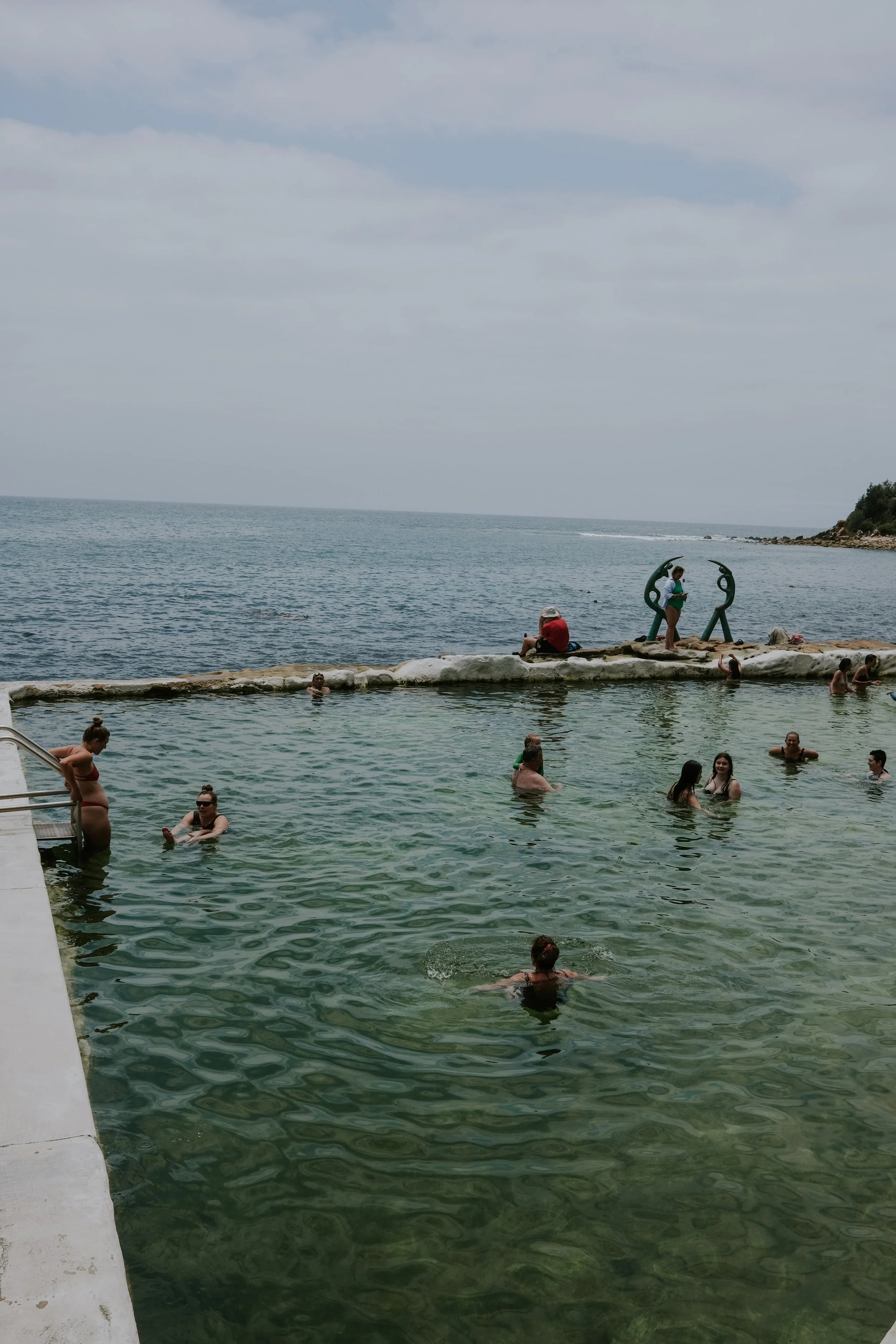 Ocean Pools. Manly Beach, Australia. Circa 2024.
