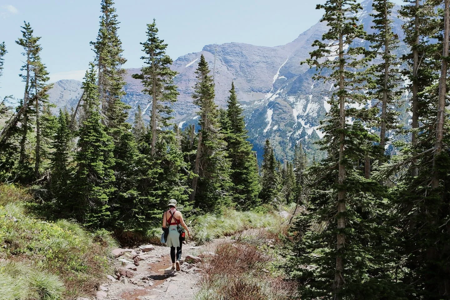 Glacier National Park, MT. Circa 2021.