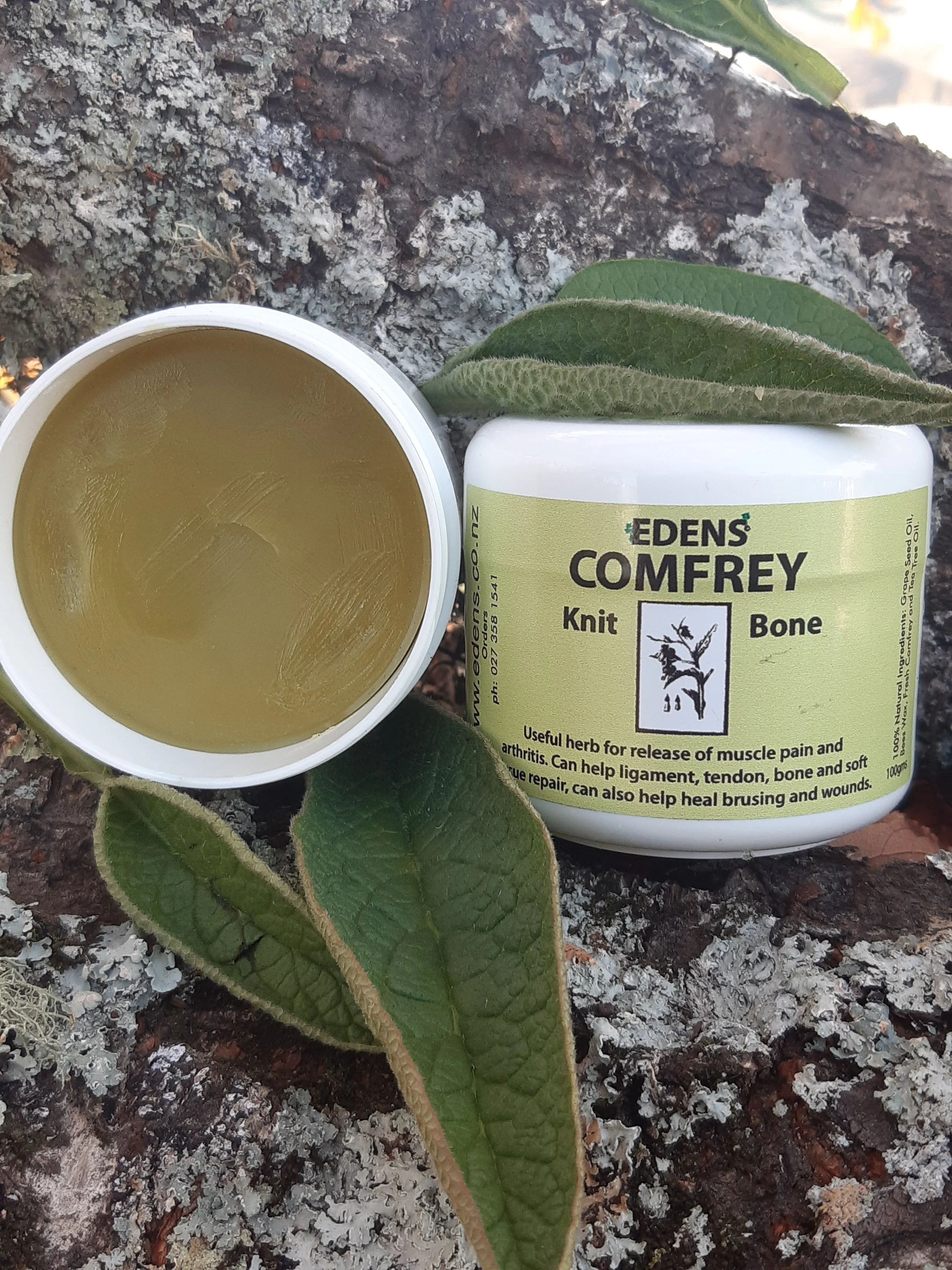 ©EDENS Comfrey Knit Bone Ointment for People & Pets
