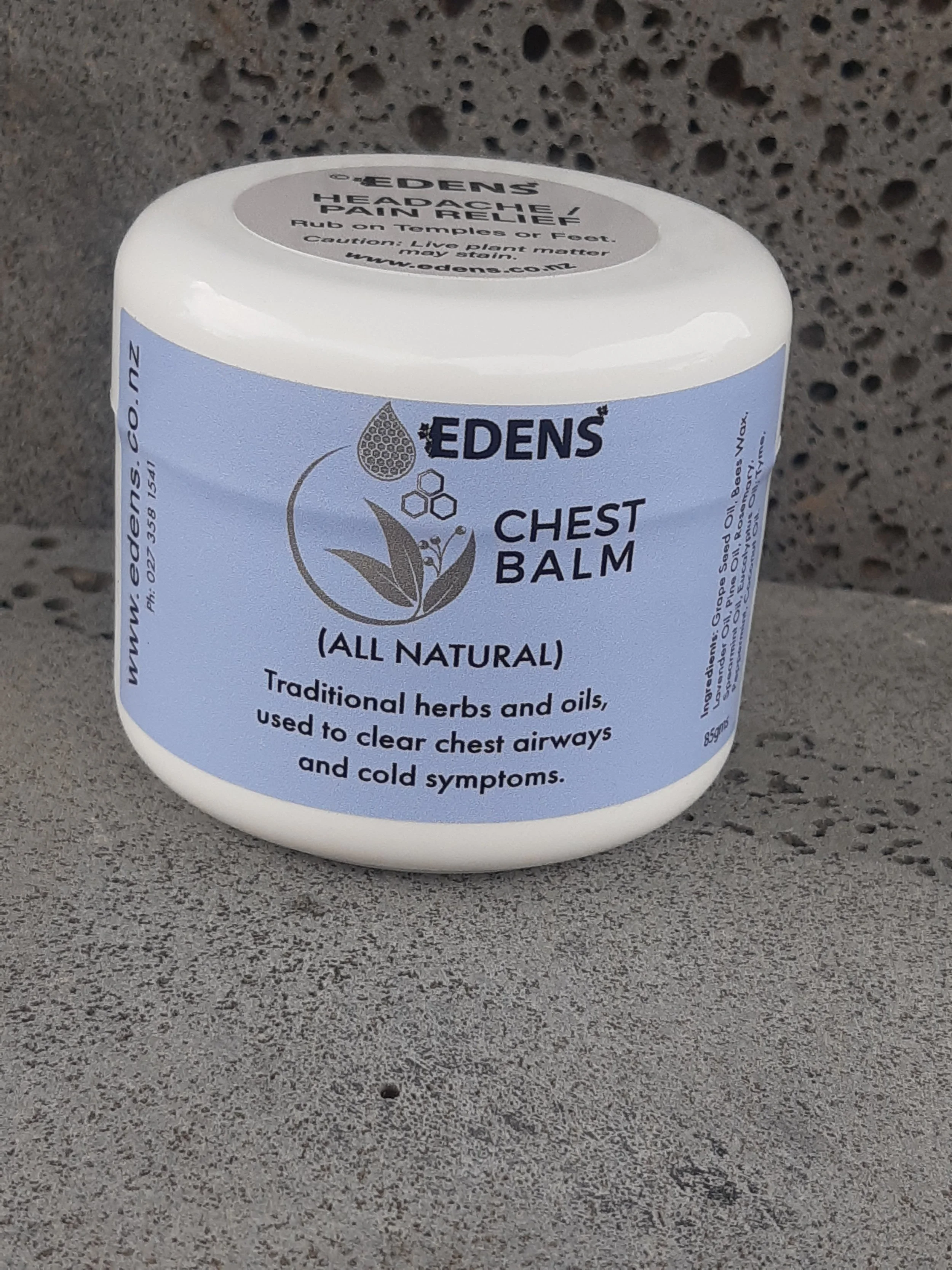 ©EDENS Chest Balm 100gm