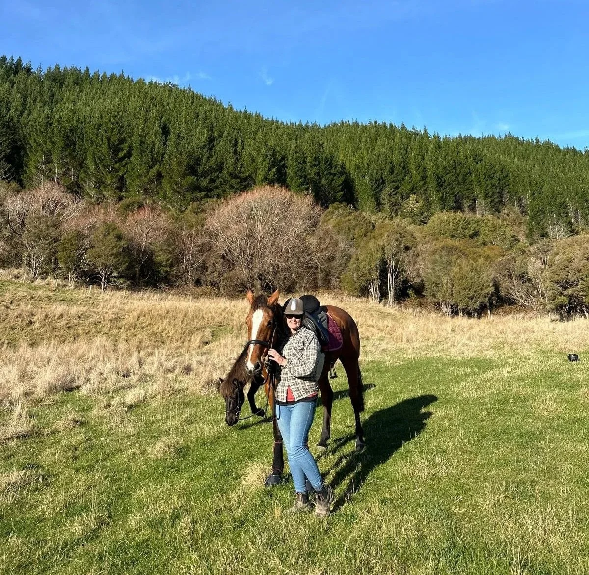 Susan and her horse, contact Susan
