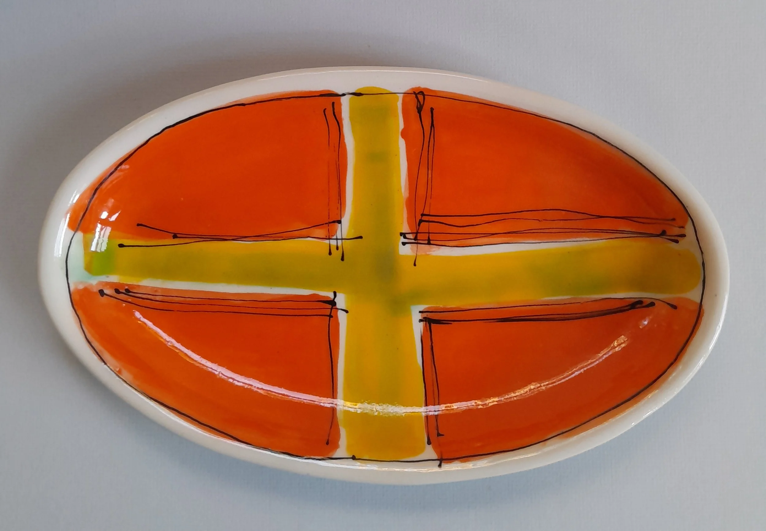 Oval Platter: $120