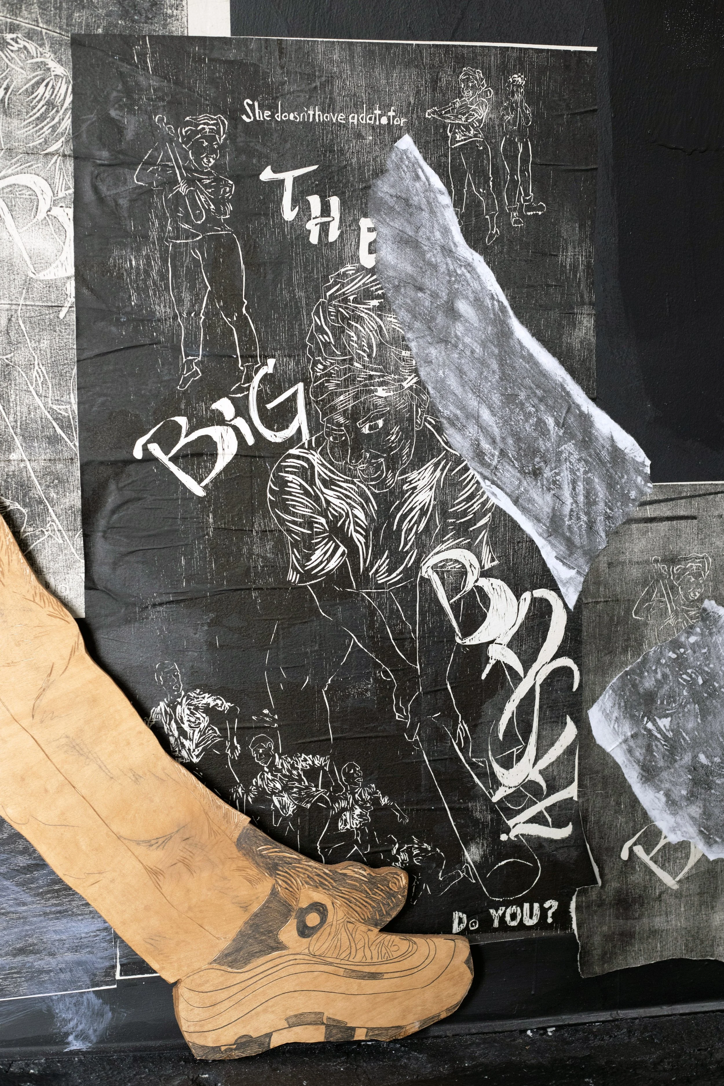 The Thin, Slick Membrane Between There and Here (detail)
