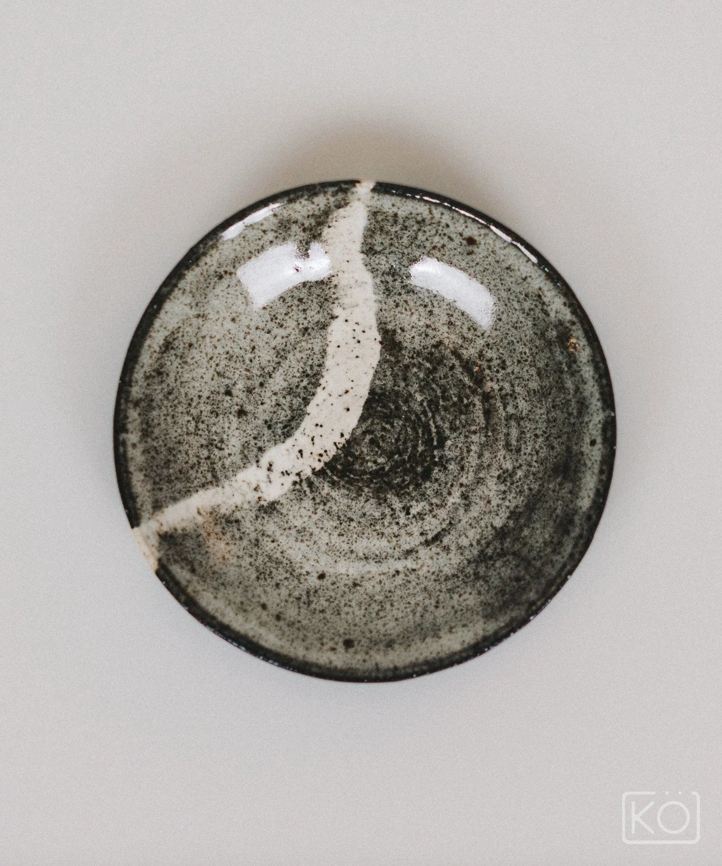 Small nerikomi soy sauce plate. 

#nerikomi
#ceramics
#ceramicart
#handmadeceramics
#clayart
#ceramicdish
#soysaucedish
#dippingdish
#pottersofinstagram
#ceramicstudio
#functionalceramics
#tableware
#smallbatch
#slowmade
