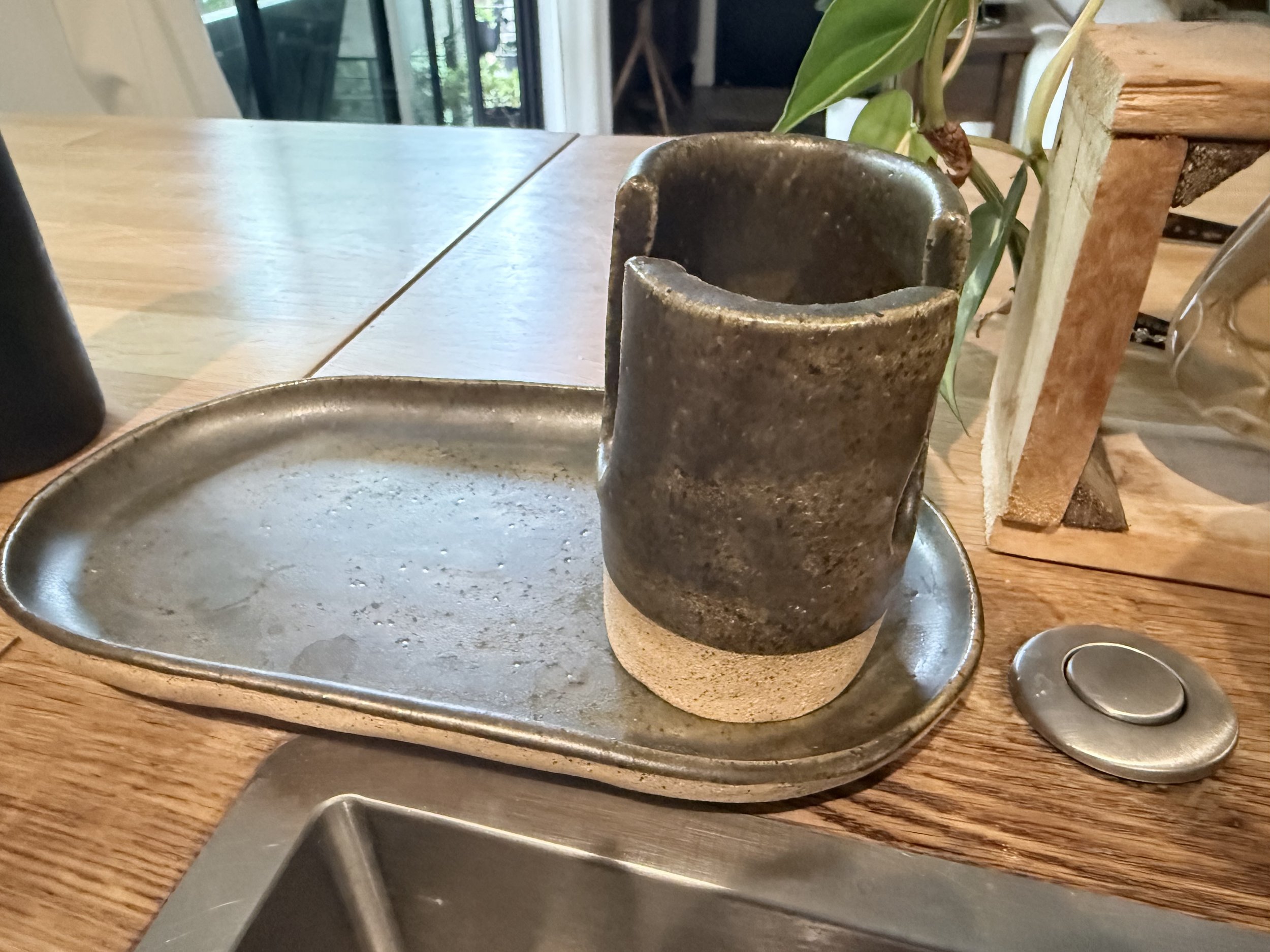 Kitchen Sink Sponge/Brush Caddy