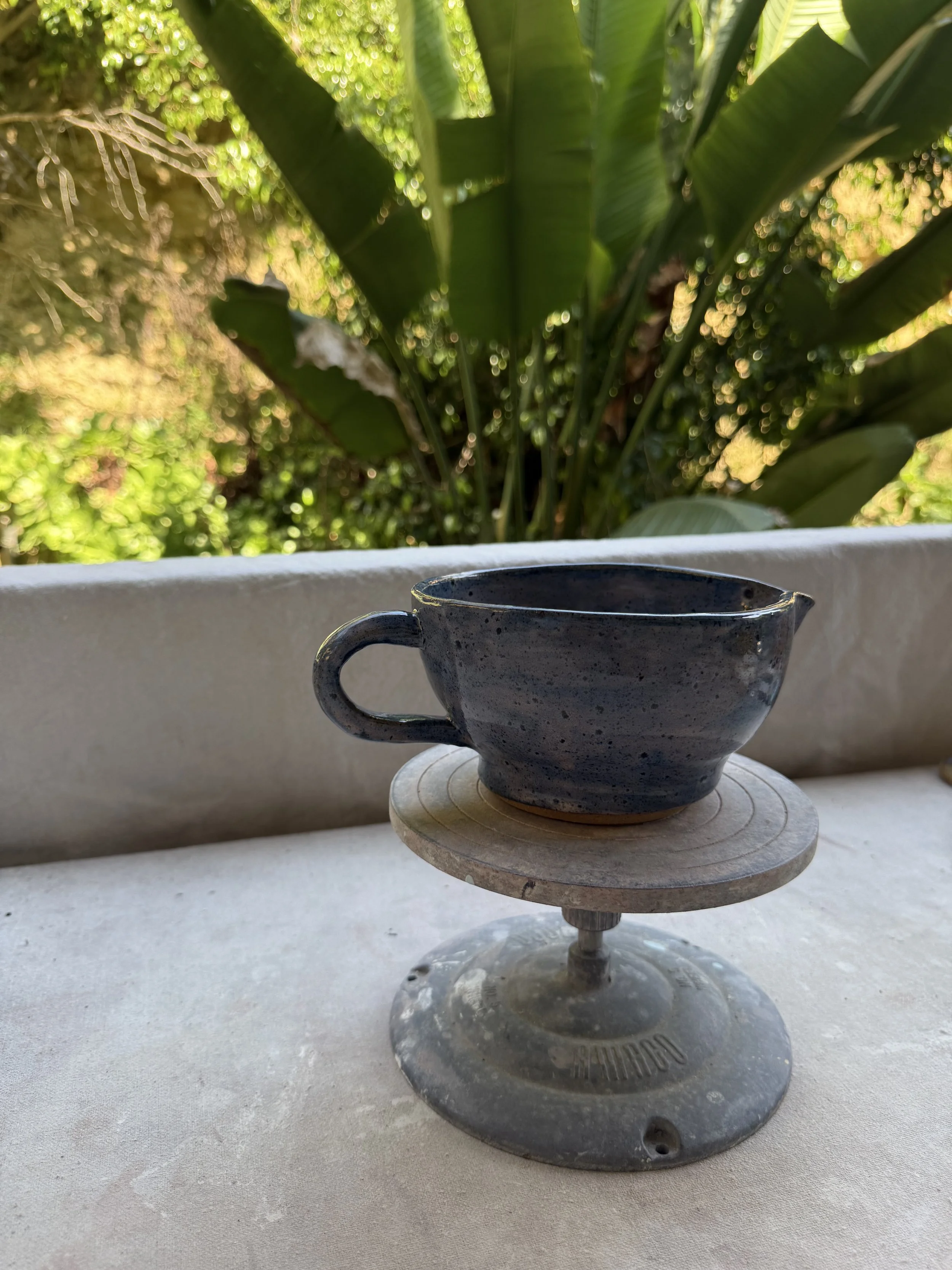 Handcrafted Pancake Batter Pitcher