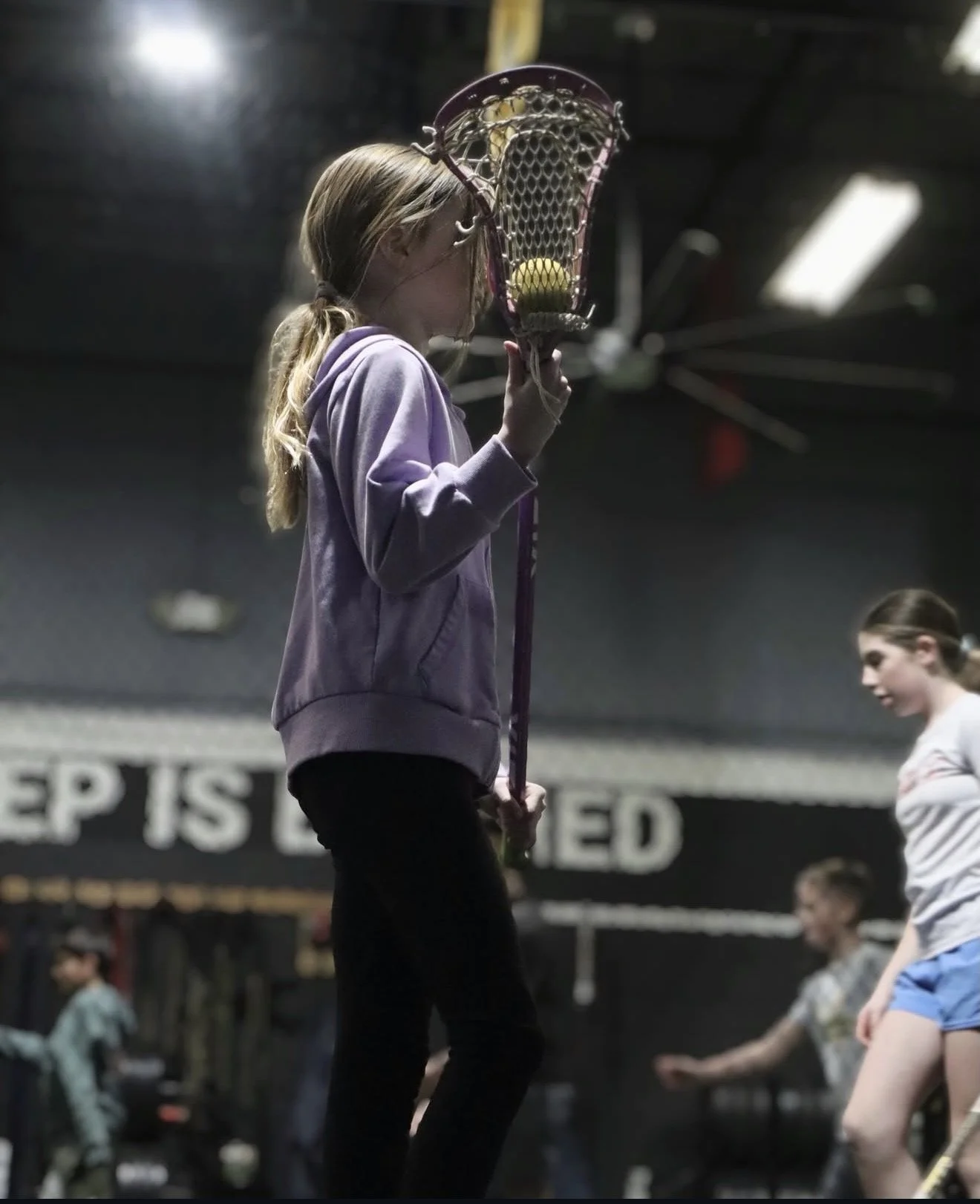 Mic'd up Lacrosse workout