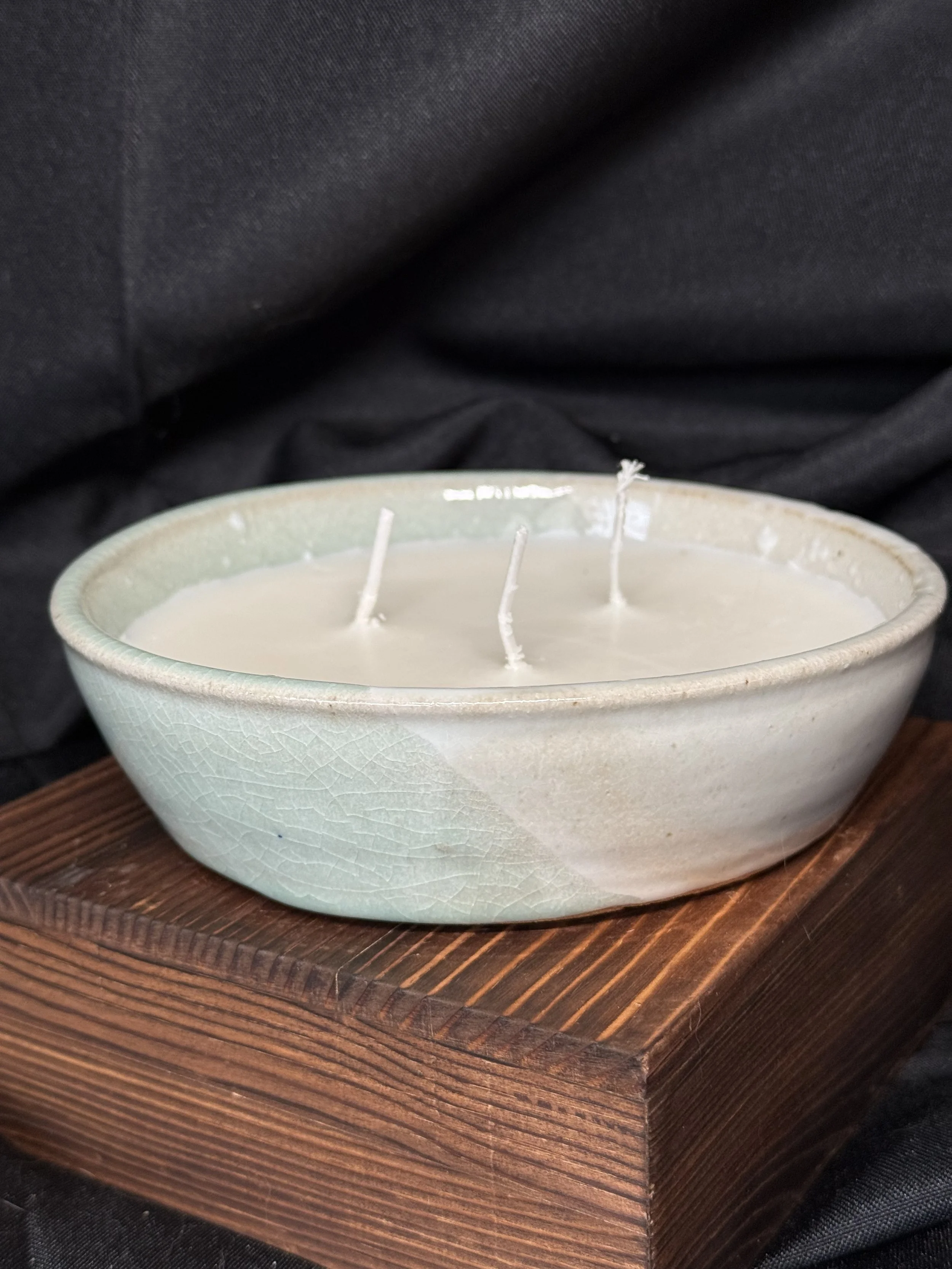 Hand Thrown Hand Poured Candle