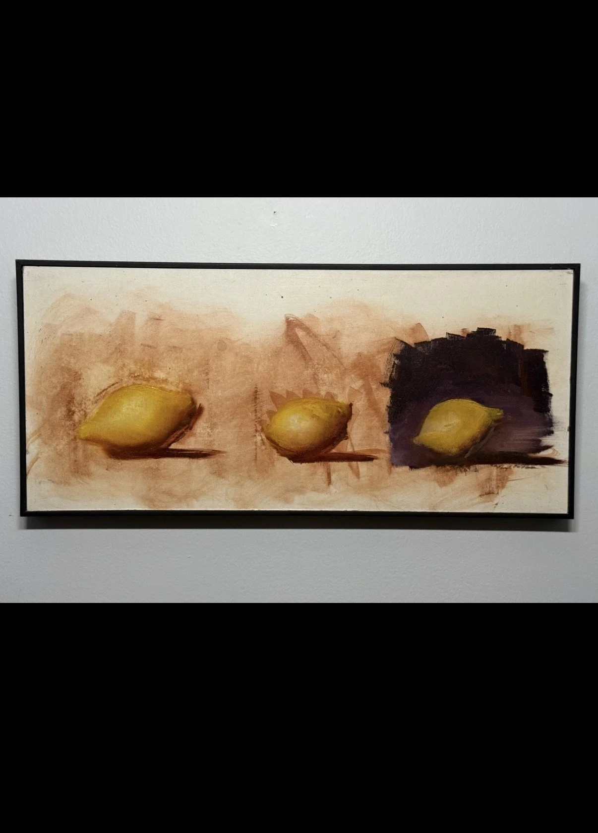 "A Study of Lemons" - Print of Original Oil Painting