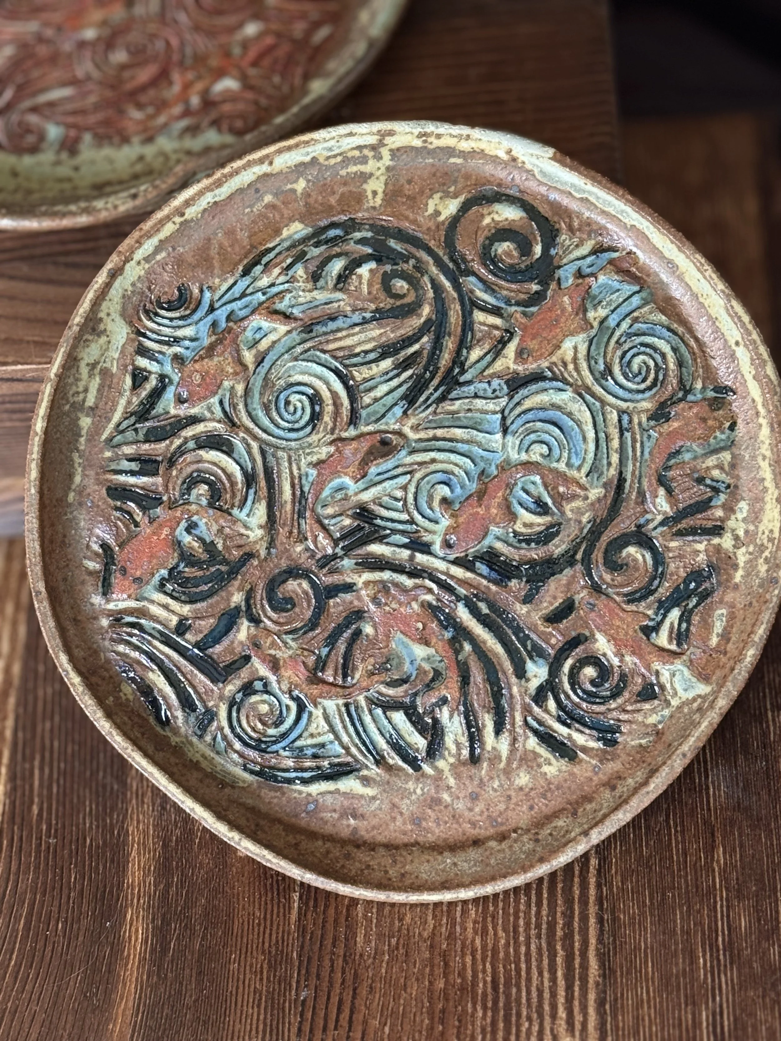 Spoon Rest - Koi Pond