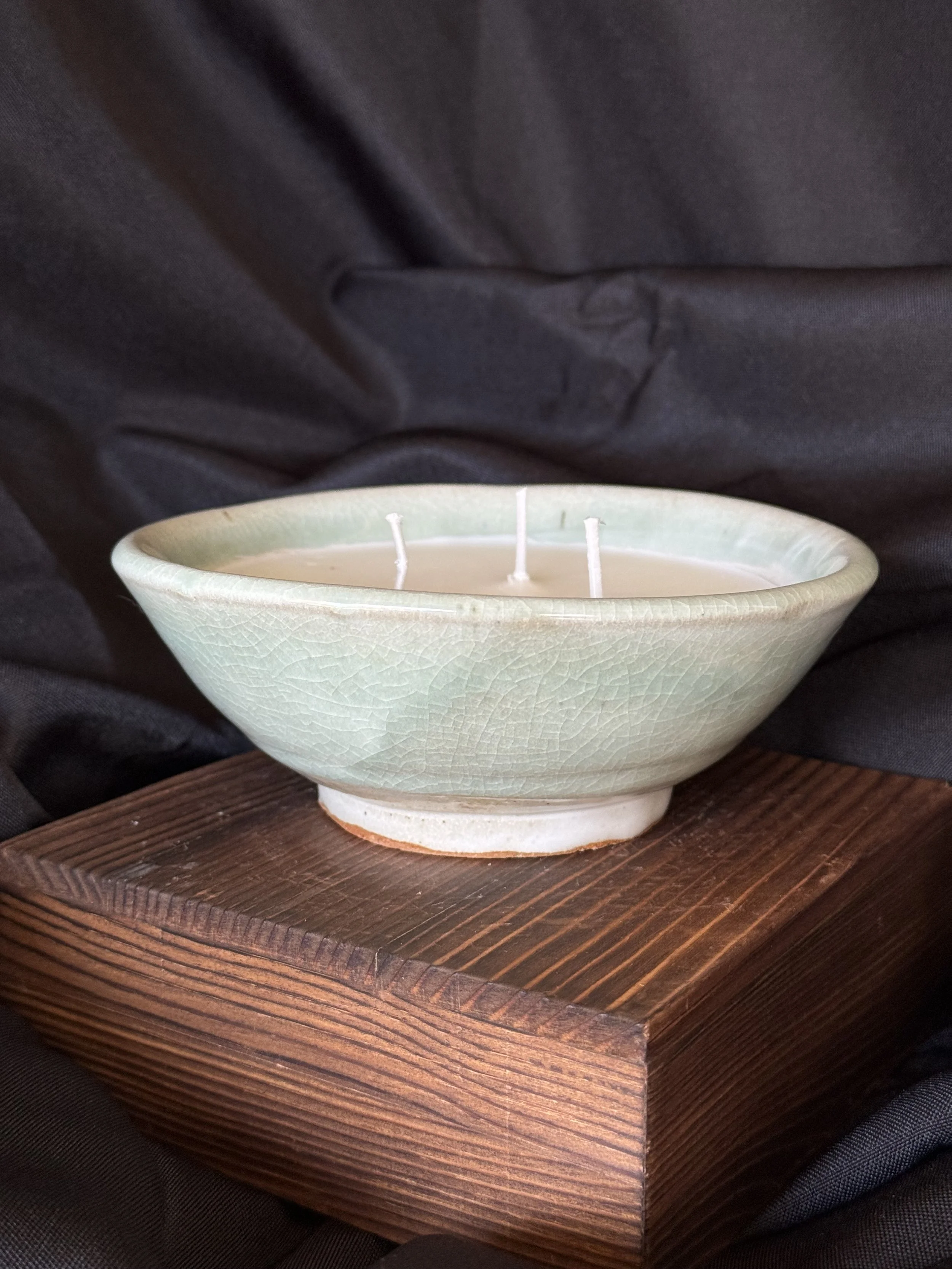 Hand Thrown Hand Poured Candle