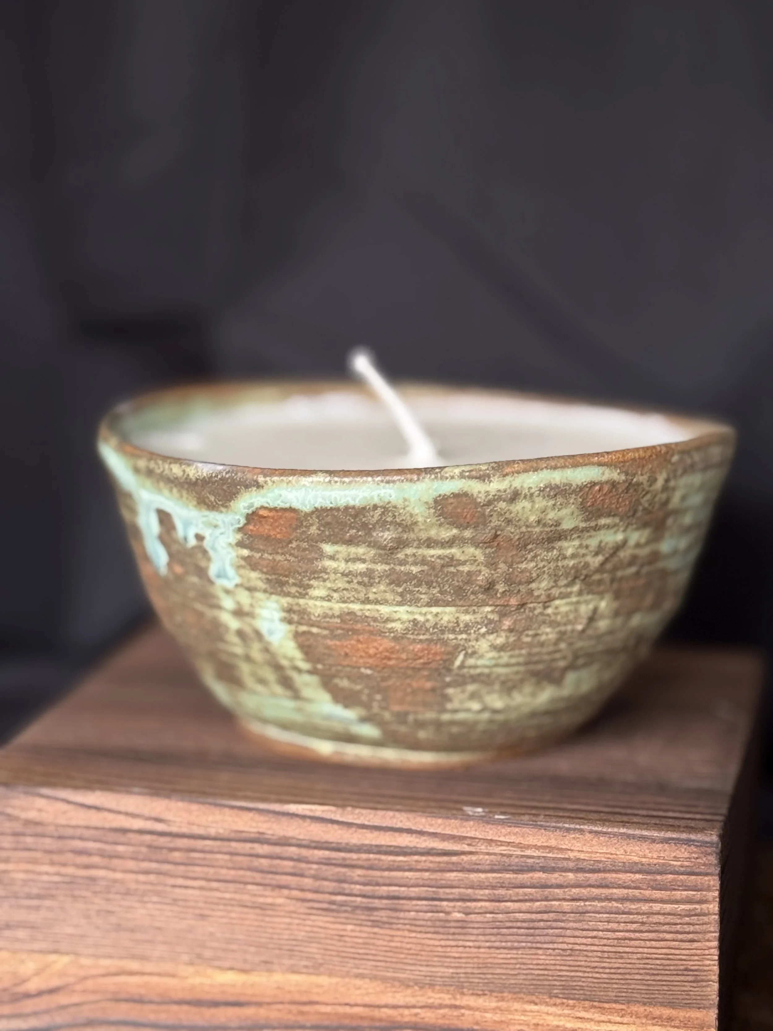 Hand Thrown Hand Poured Candle